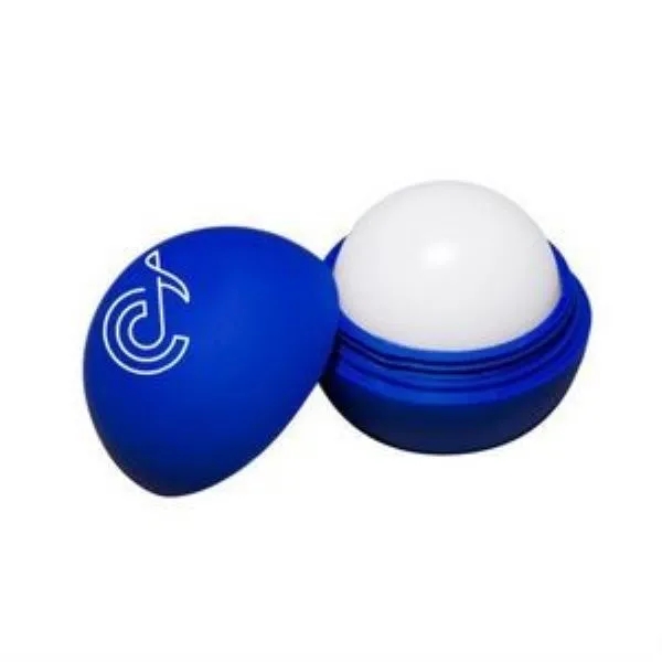 Round Matte Vanilla Scent Lip Balm 8