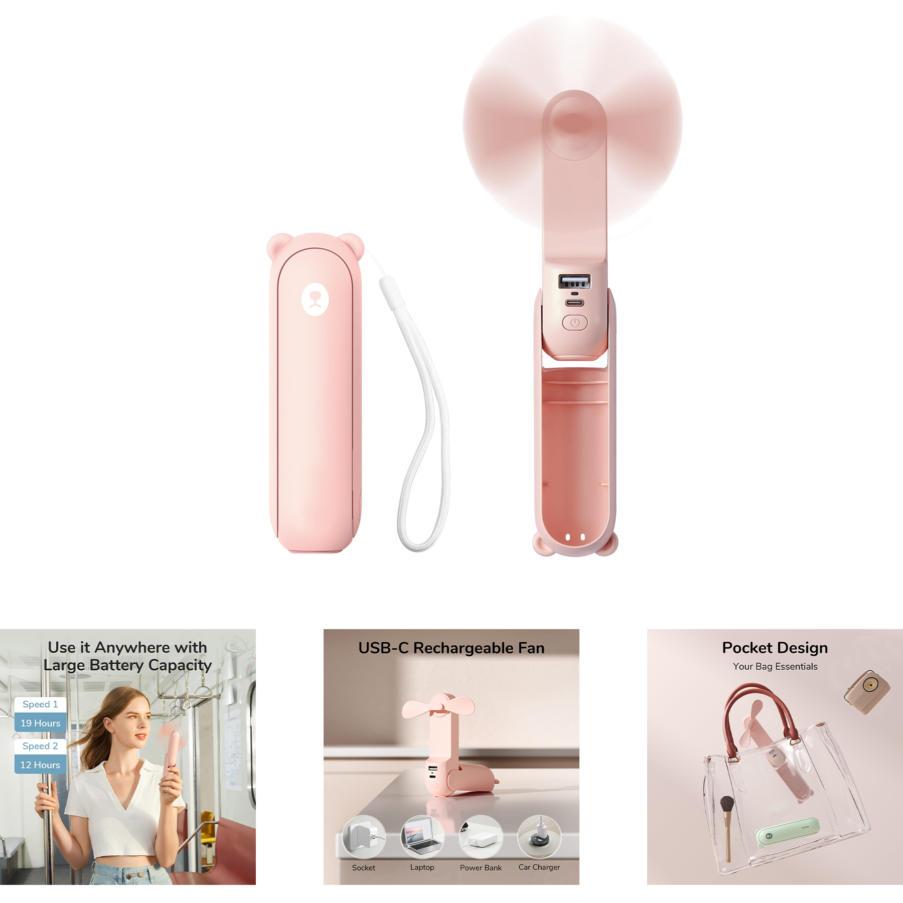 Handheld Mini Fan 2