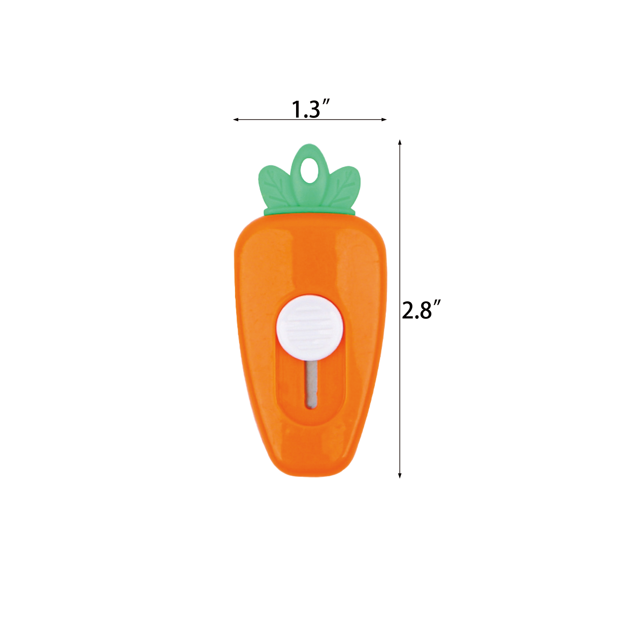 Creative Cartoon Carrot Utility Knife 1