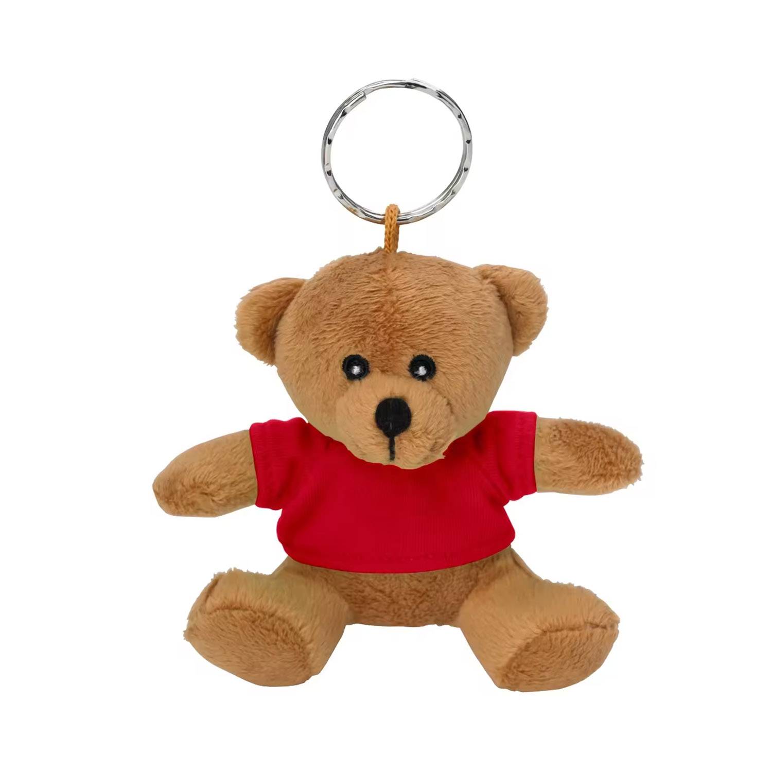Animal doll pendant cute dress bear keychain 3