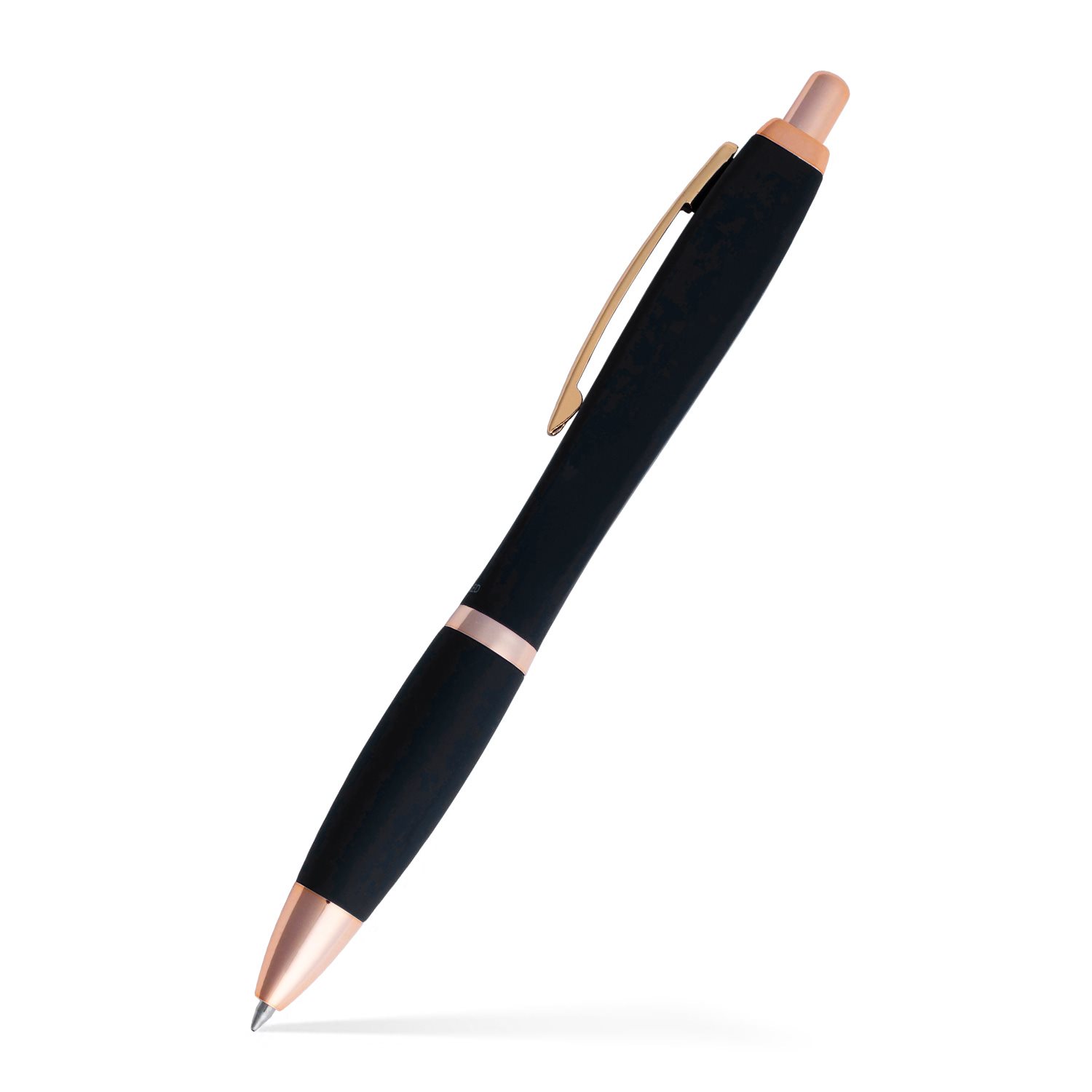 Squared Basset Satin Soft Touch Gel Performance Pen™ (Rose Gold)(Recycled) 3