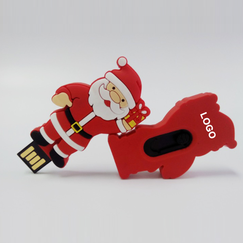 Santa Claus Shape USB Flash Drive