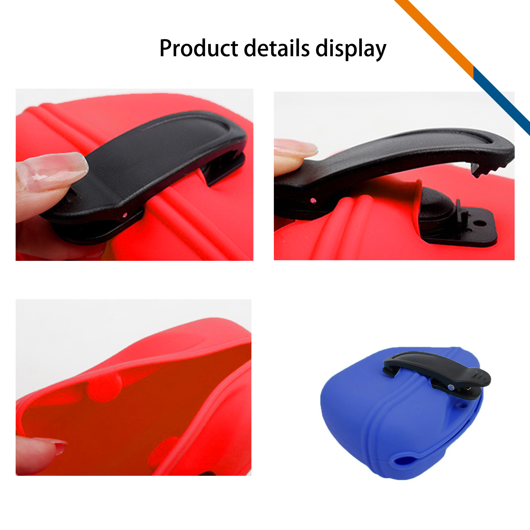 PawSnap Silicone Portable Pet Treat Pouch 3