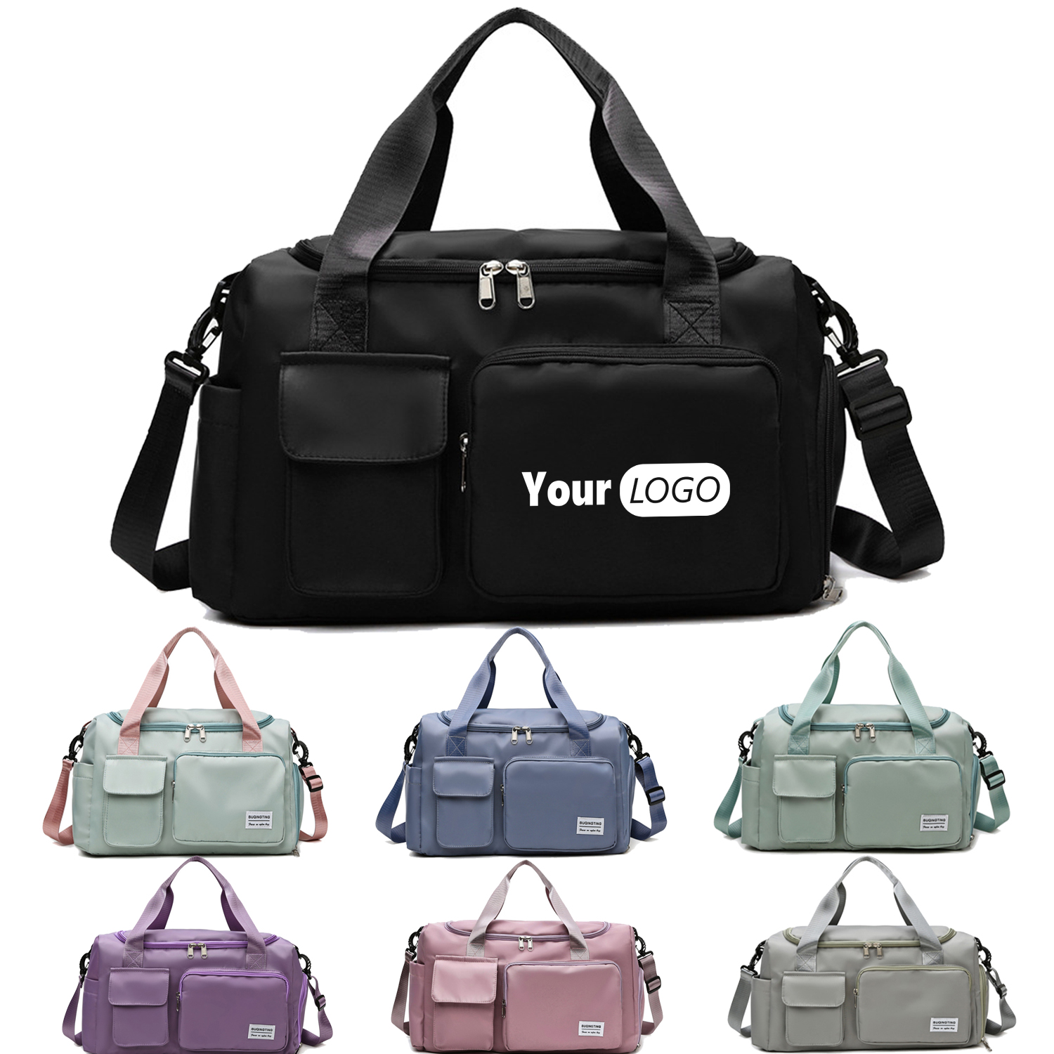 Small Waterproof Gym Bag for Women Carry On Weekender Bag 7