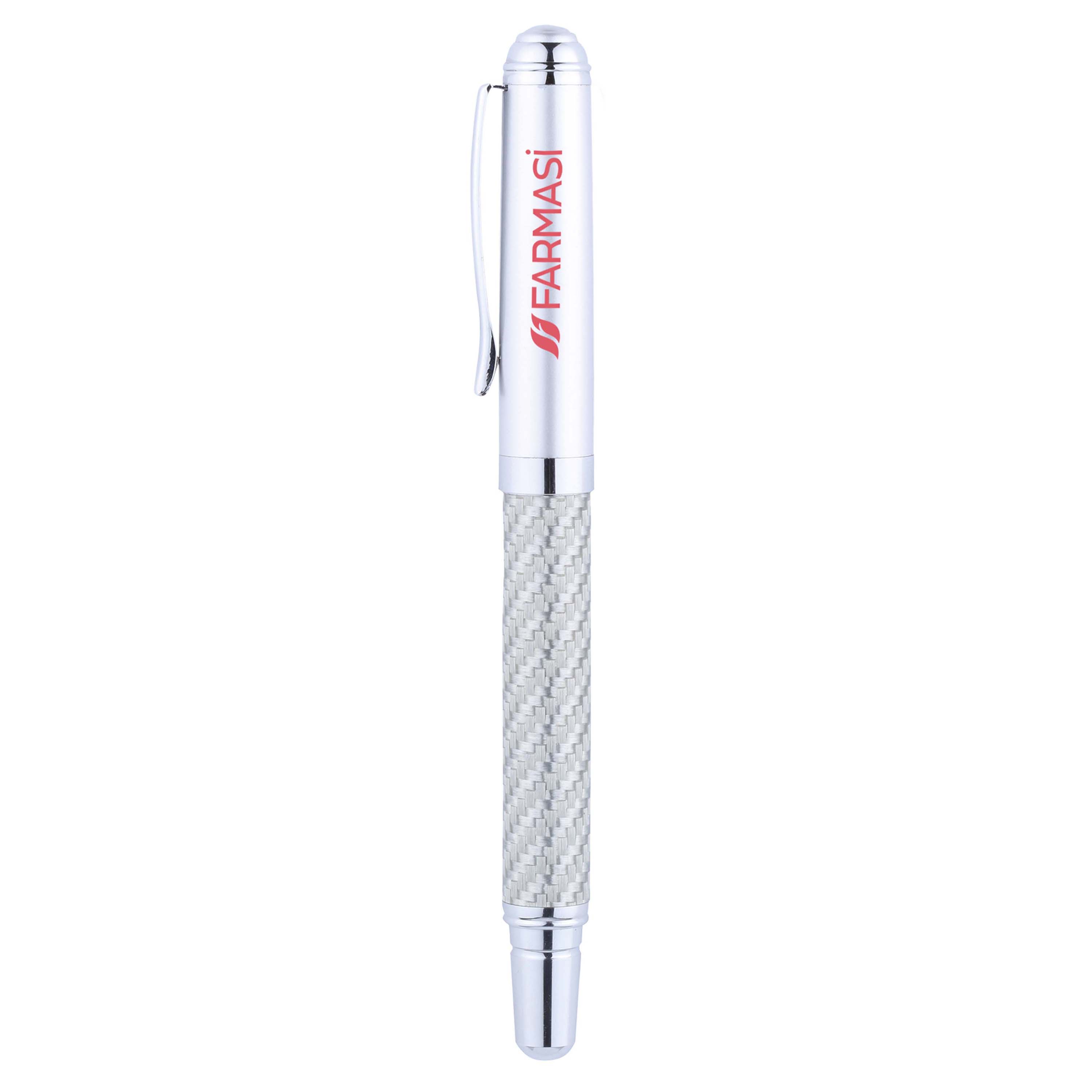 Obsidian Roller Brass Cap-Off Roller Ball Pen 4