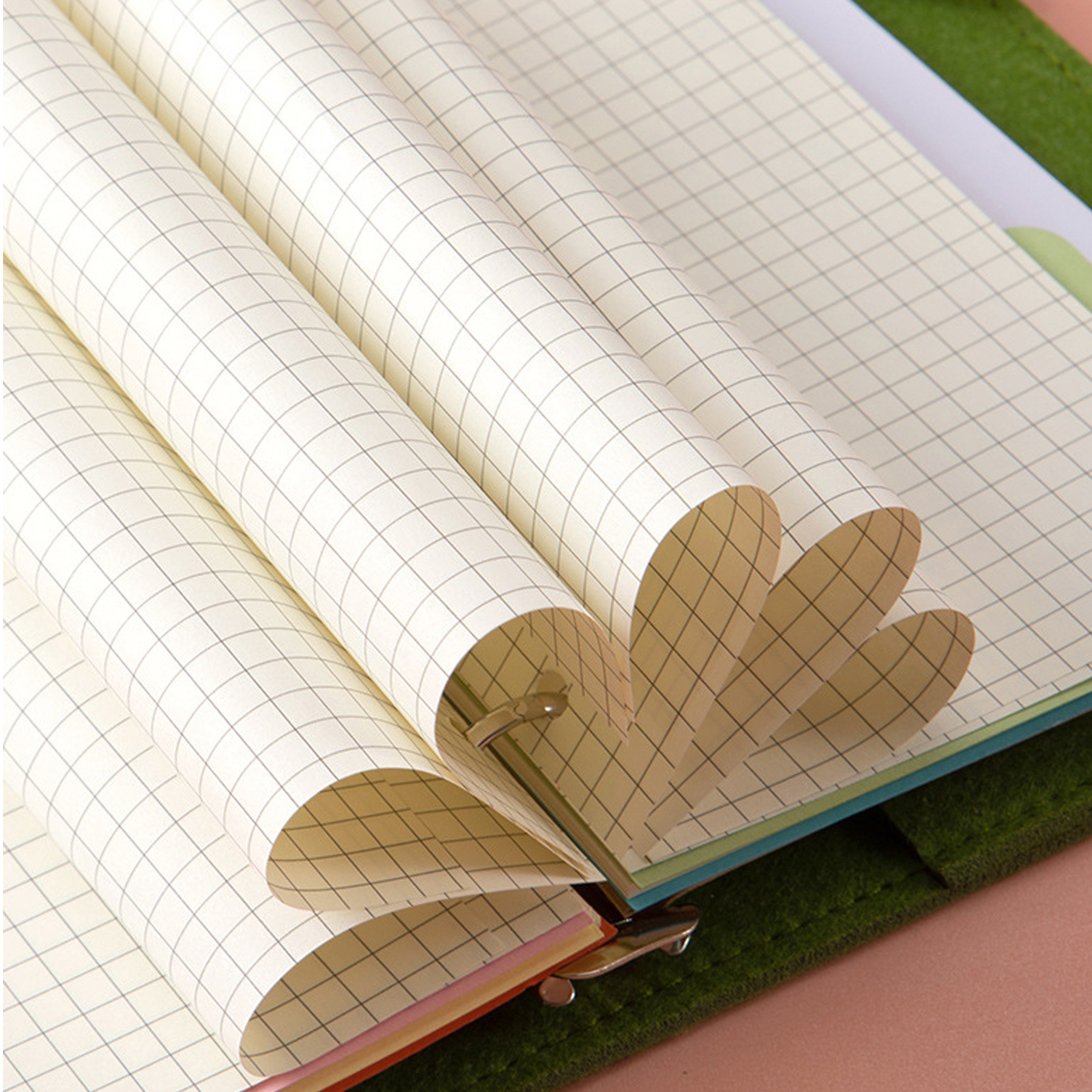 A5 Felt Cover Journal Notebook 2