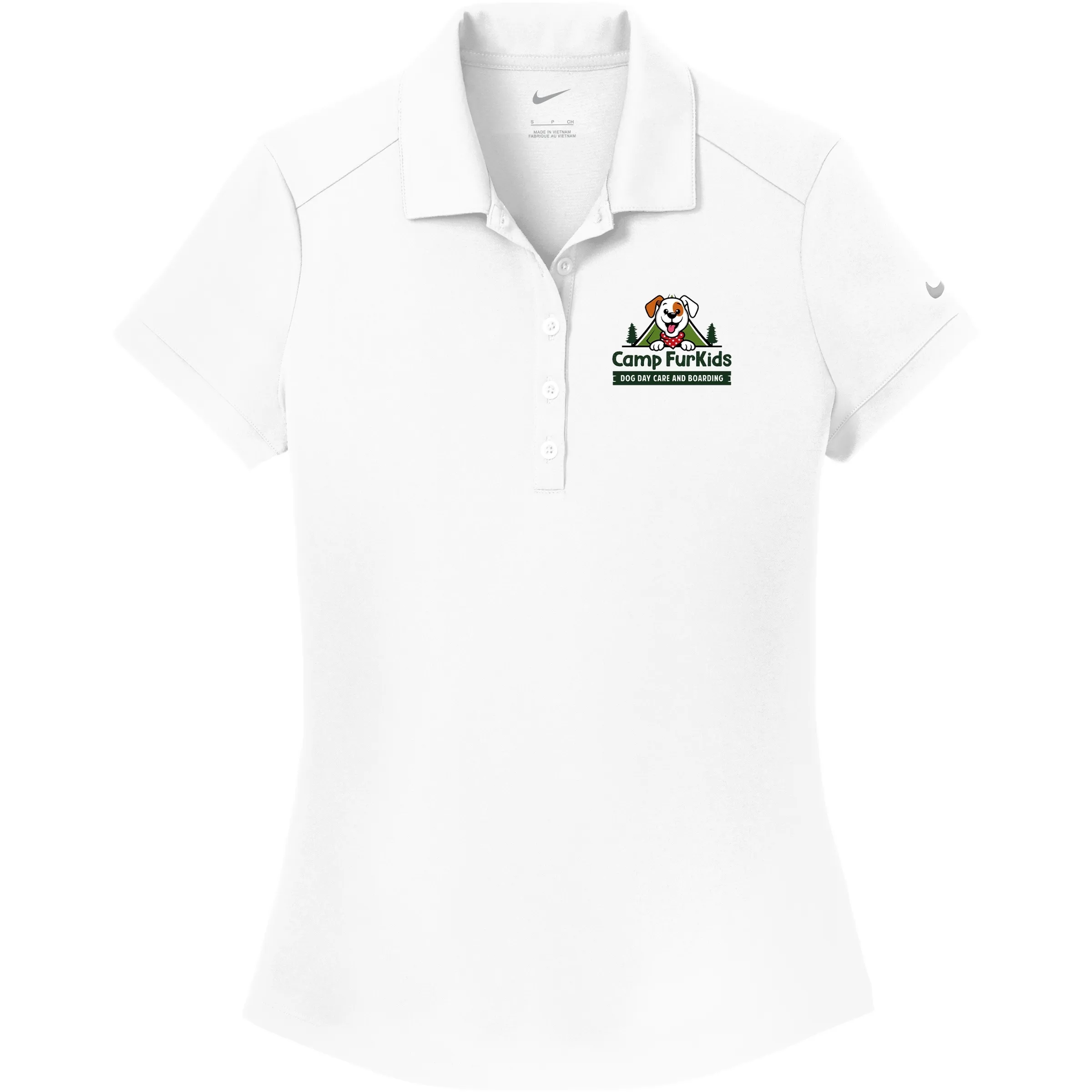 NIKE(R) LADIES DRI-FIT PLAYERS MODERN FIT POLO 9