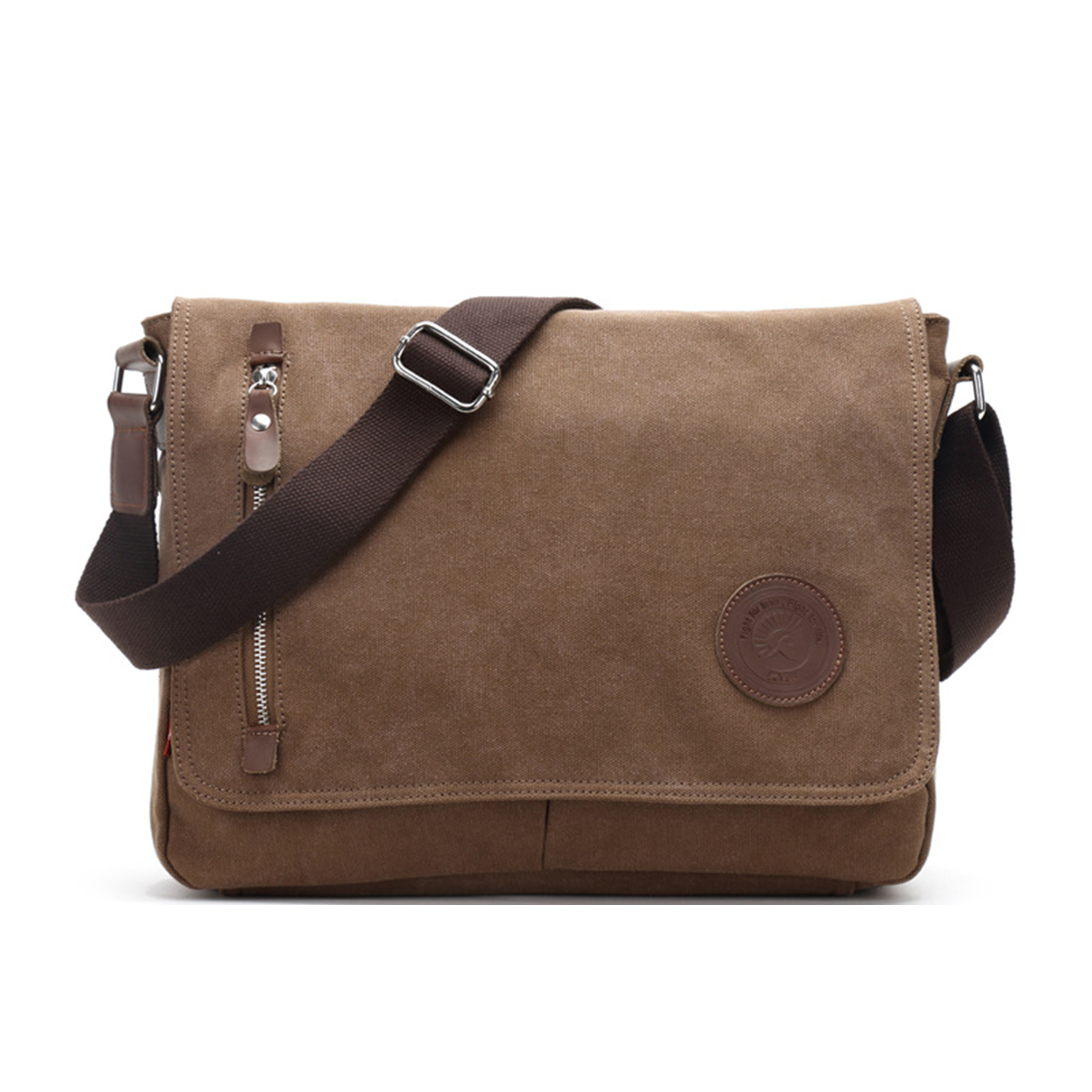 Canvas Large-Capacity Casual Messenger Bag 3