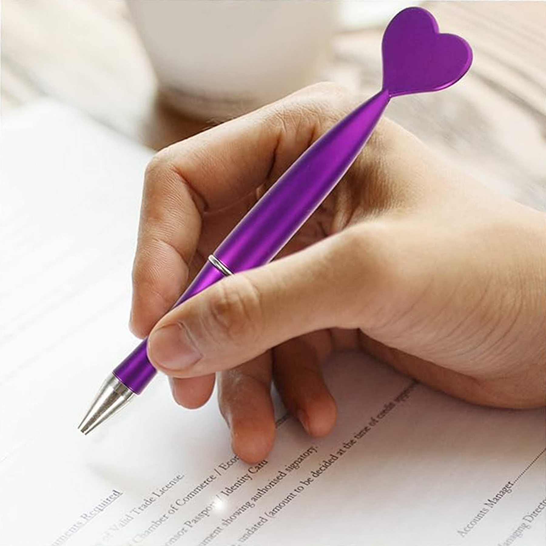 Heart Shaped Ballpoint Pen 4