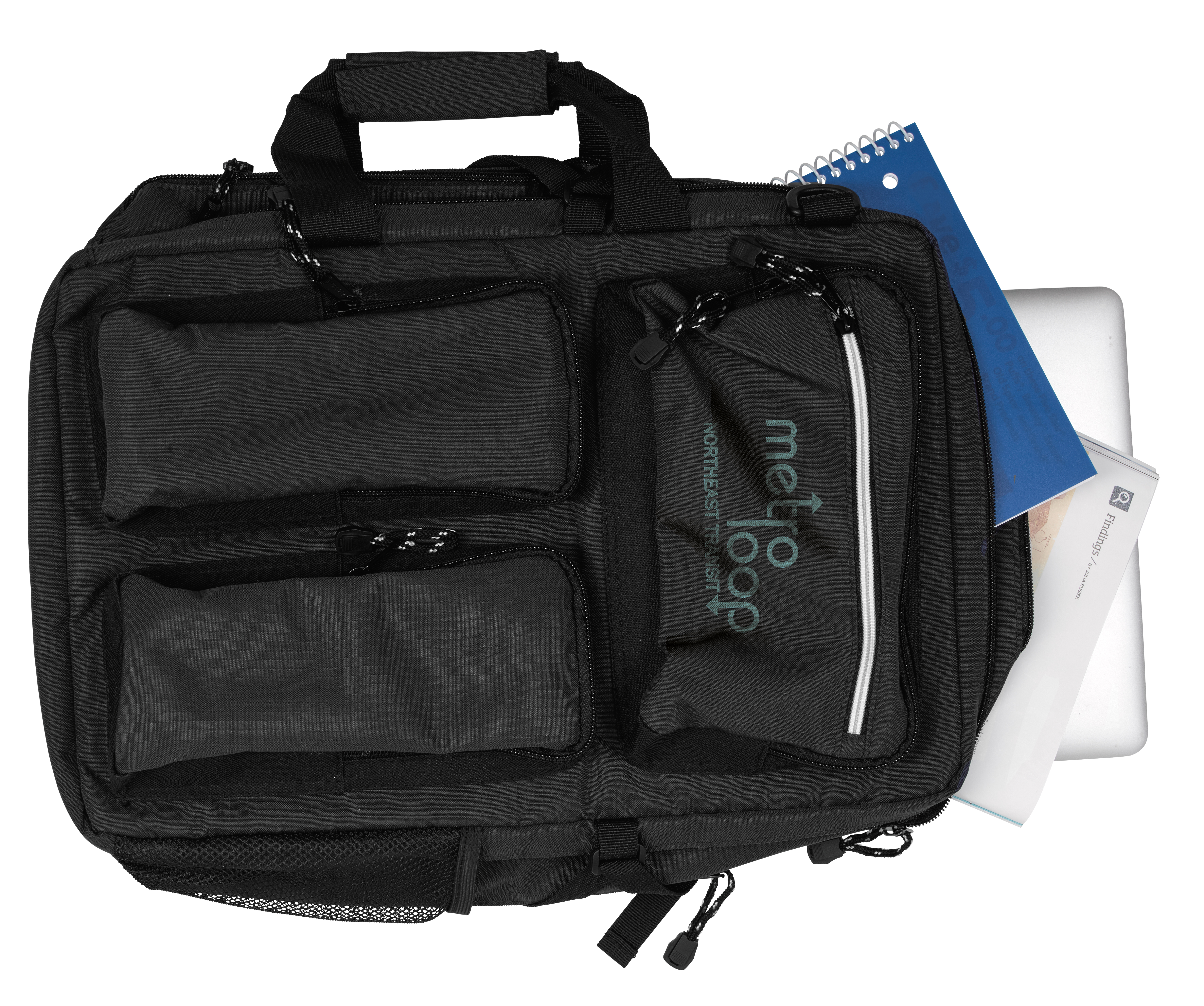 Atchison® RPET Ripstop Briefcase Backpack 42