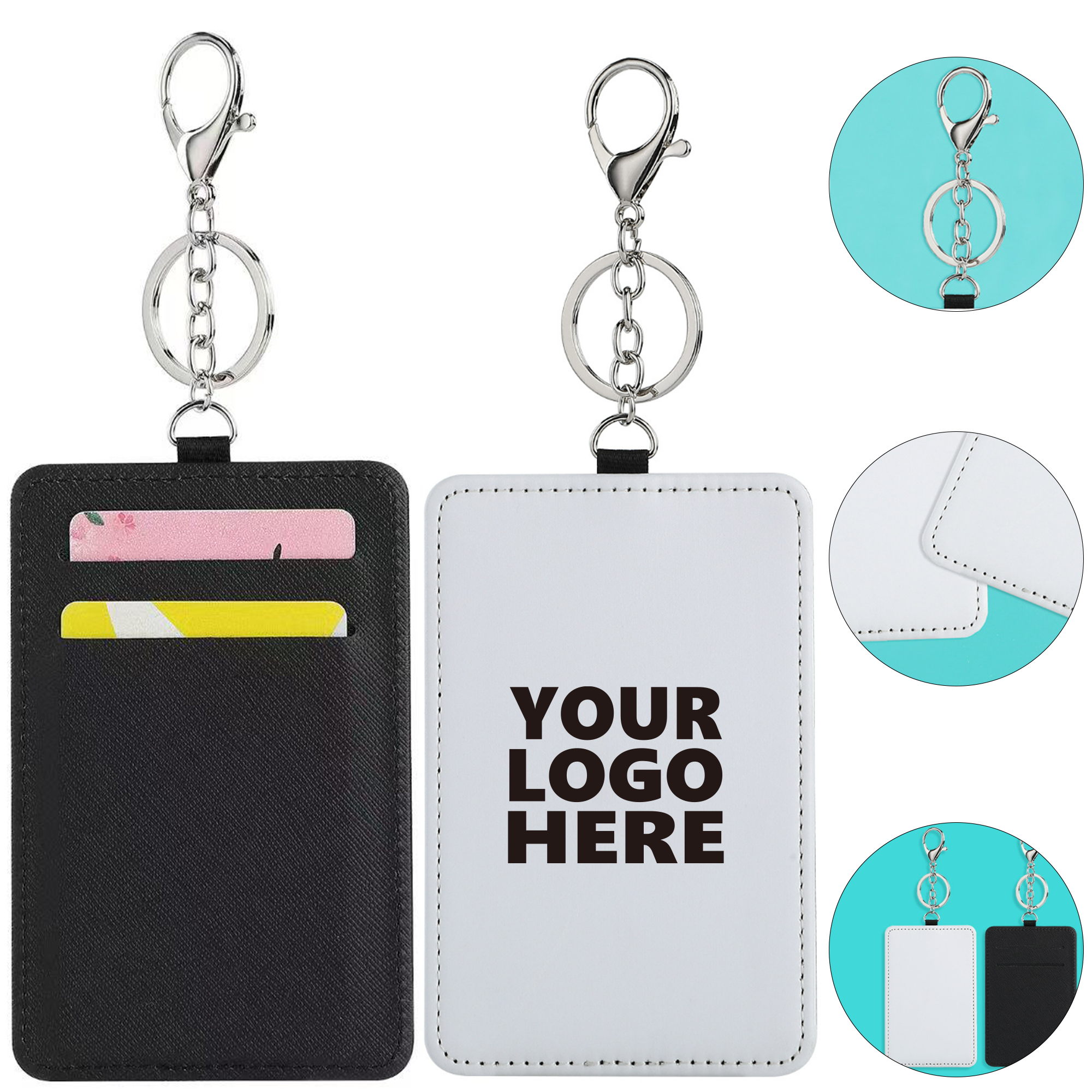 Reversible PU Baggage Label 2