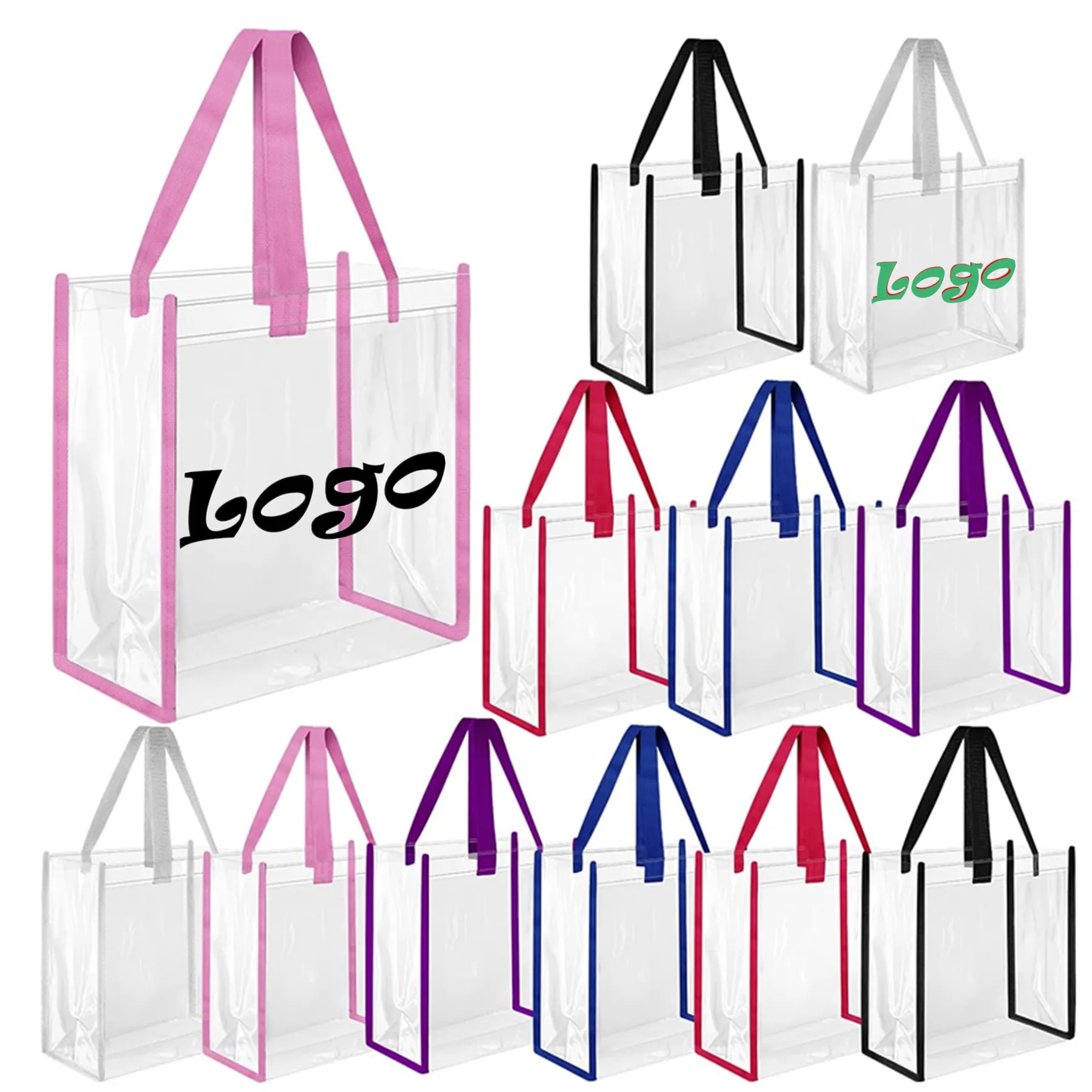 Clear PVC Tote 1