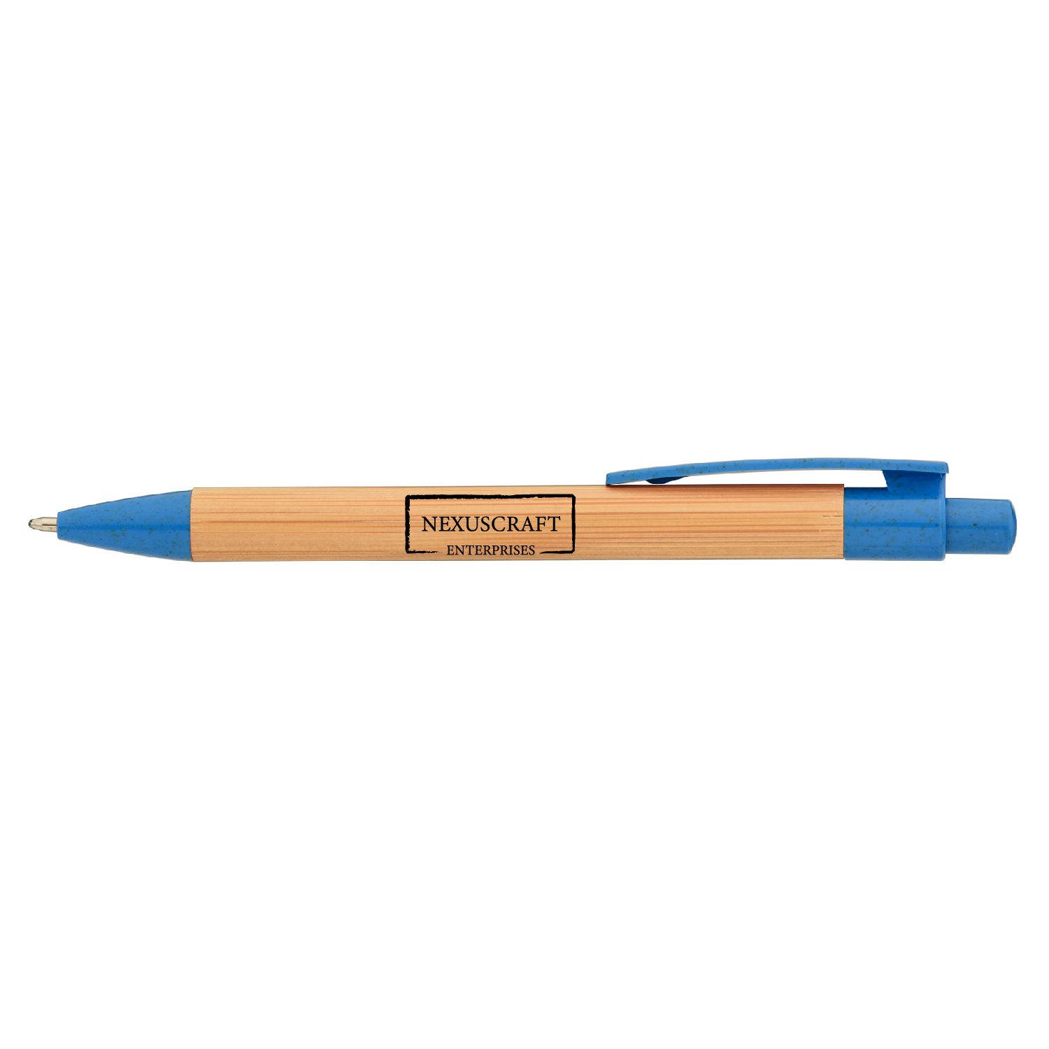 Fiji Bamboo Plastic Pen (Full Color Imprint) 16