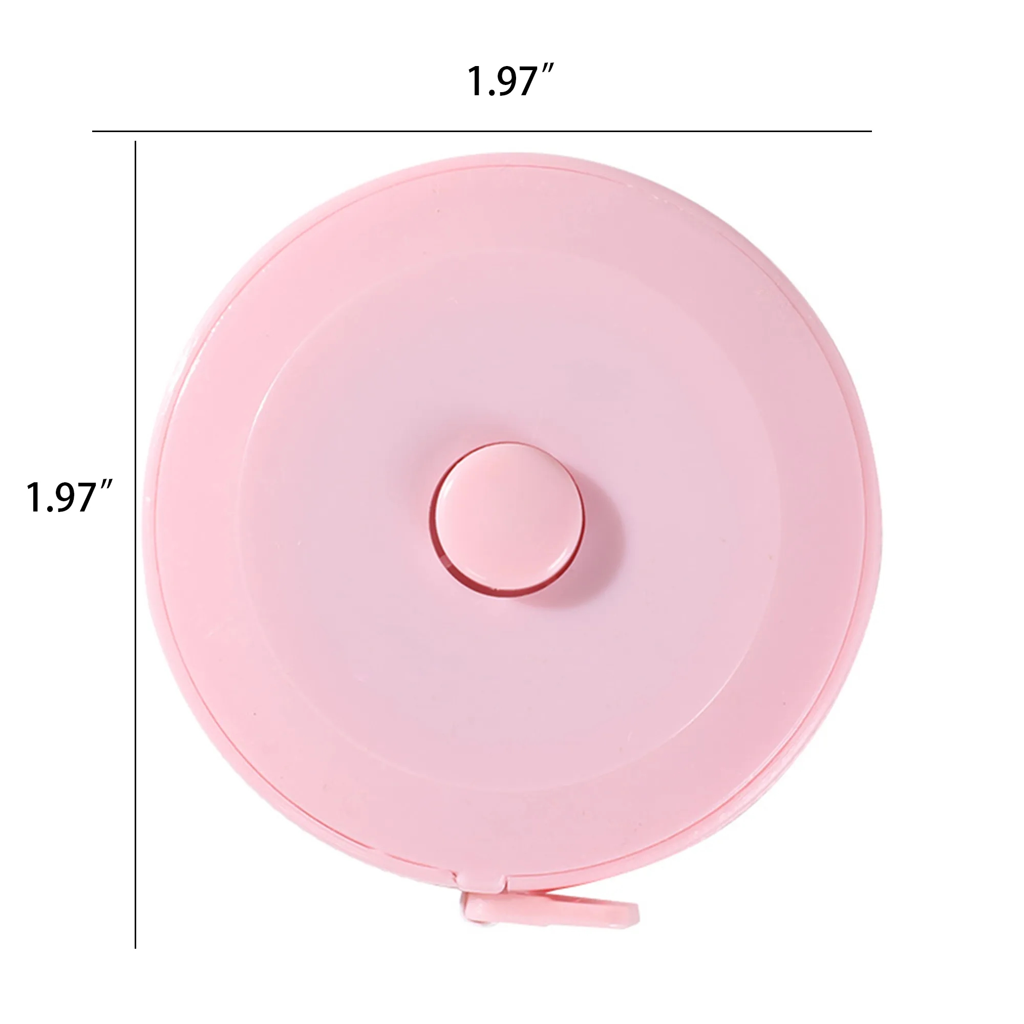 Push Button Measuring Tape Retractable 5