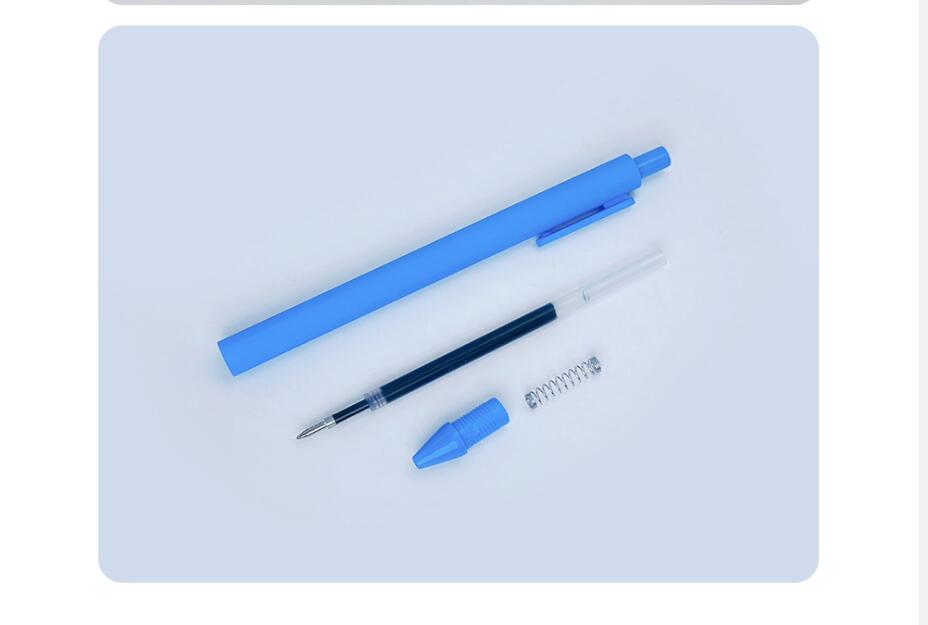 Colored Soft Touch Retractable Ballpoint Pens 8