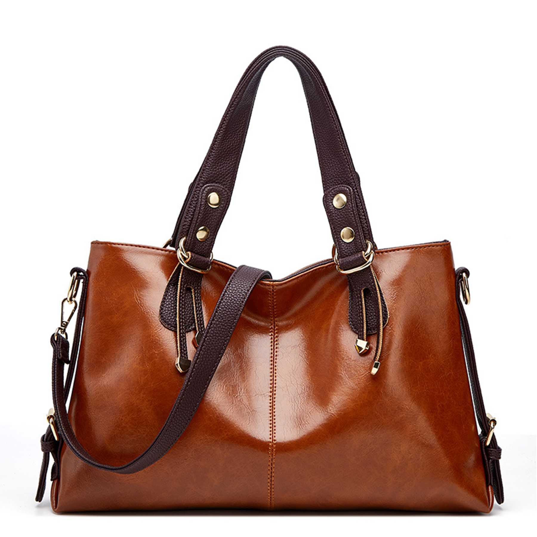 PU High Capacity Tote Package, custom tote bag with logo imprint 4