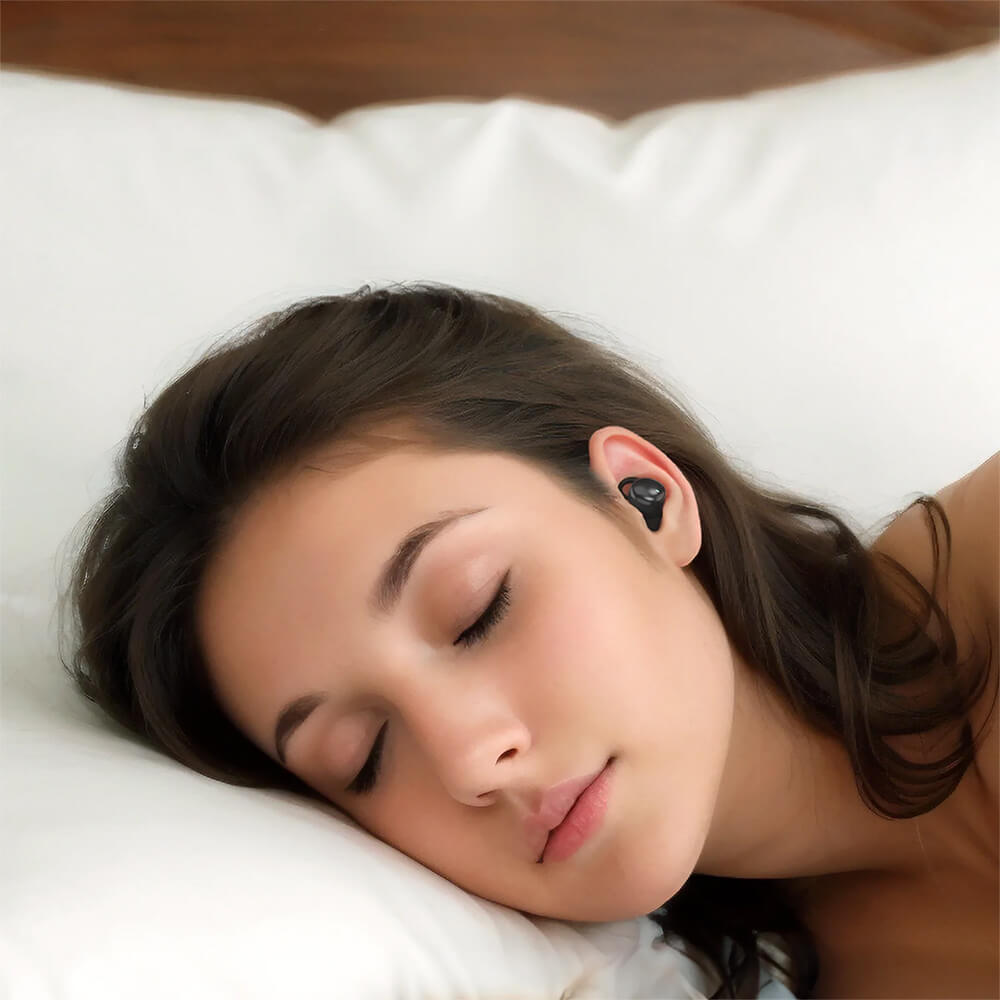 SleepEEZ Mini Noise-Blocking True Wireless Earbuds for Sleeping
