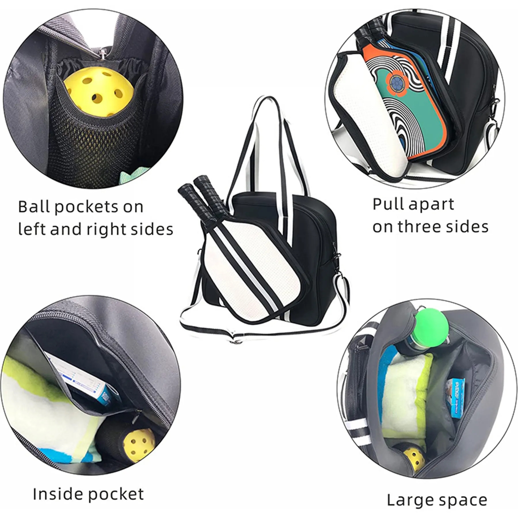 Premium Single Pickleball Bag MOQ20 8