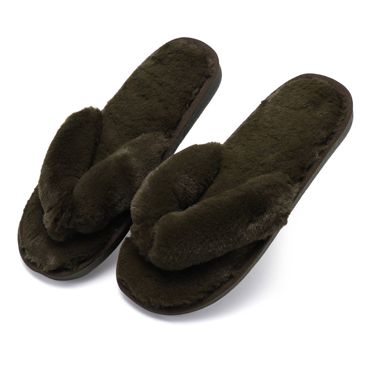 Unisex Plush Non-Slip Breathable Flip Flops 3