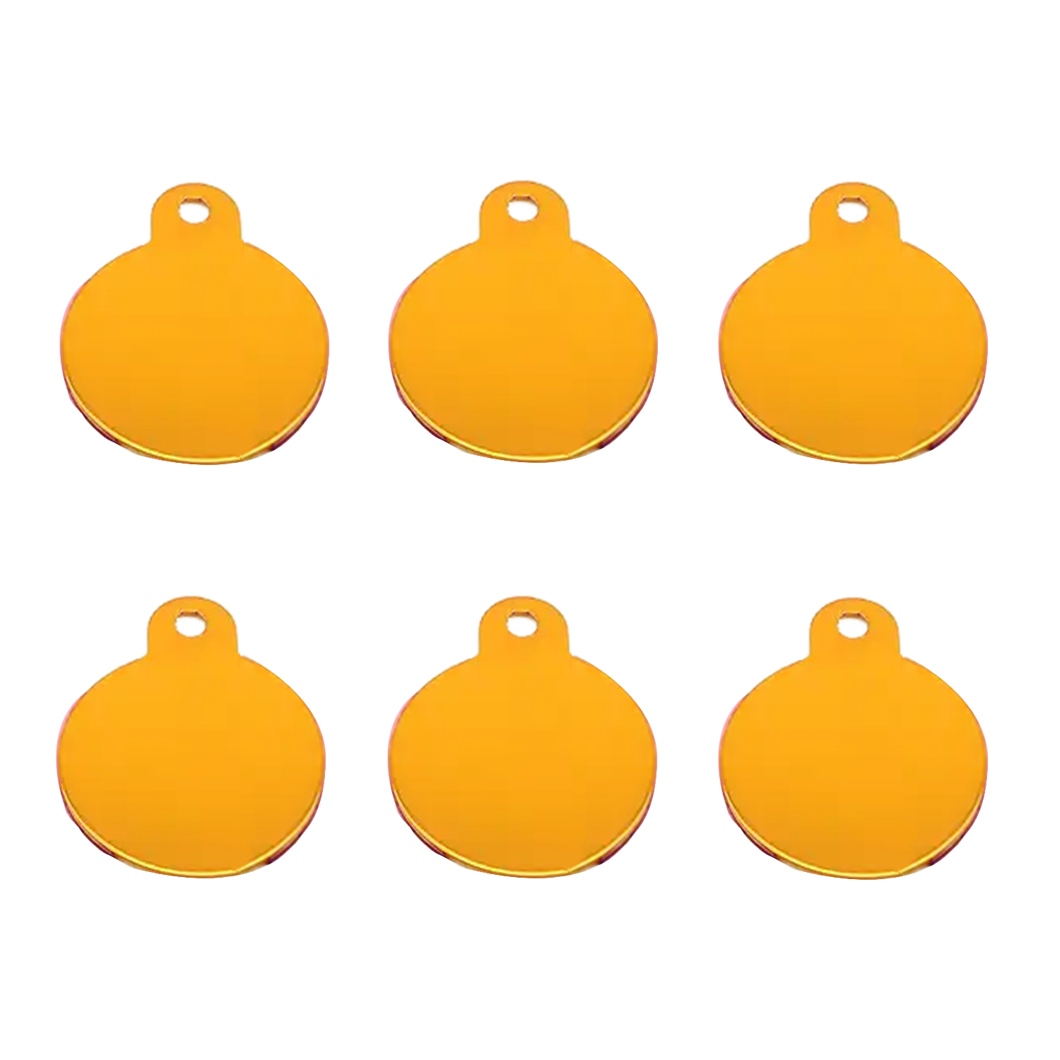 Round Shape Aluminum Pet Tag 6