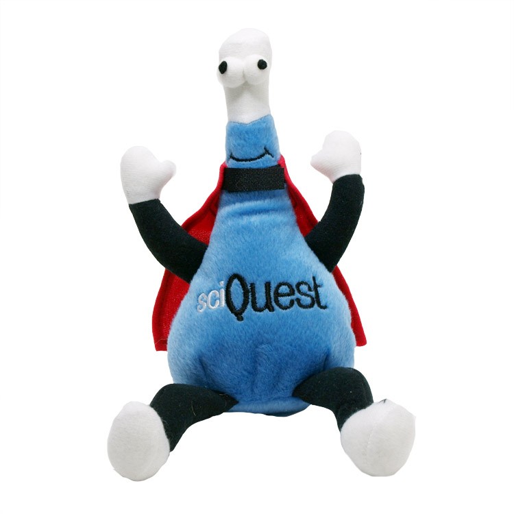 9" Custom Blue Sciquestie Doll 2