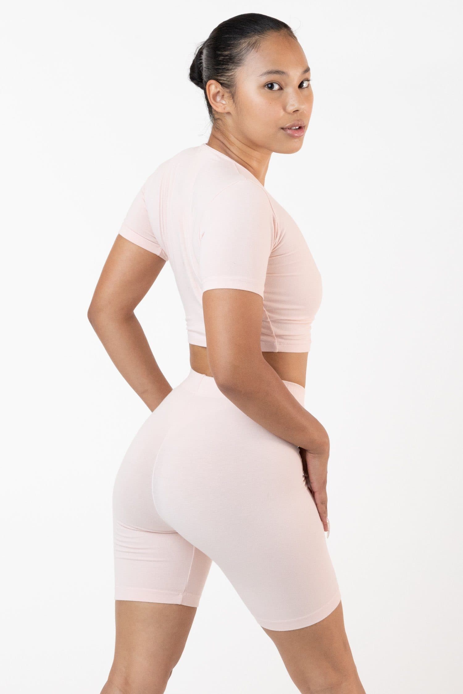 GARMENT DYE BIKE SHORTS 21