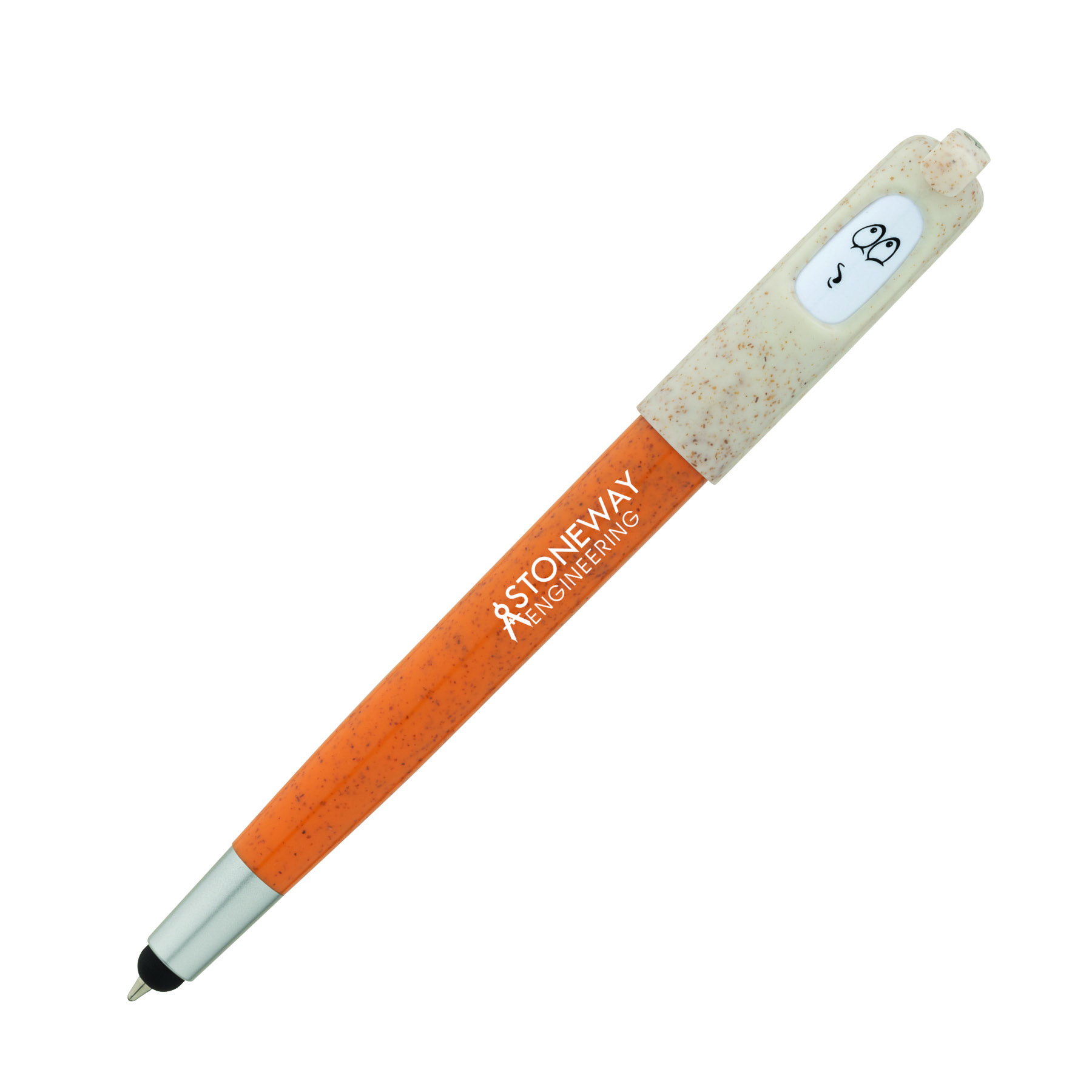Charlie  Plunge-Action Ballpoint / Stylus / Mood Pen 68