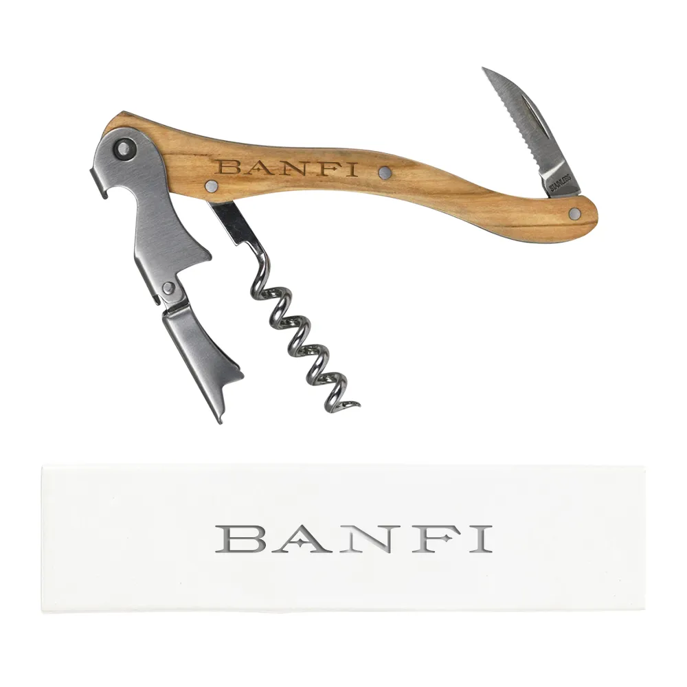 Olea Waiter's Corkscrew with Olivewood Handle 7