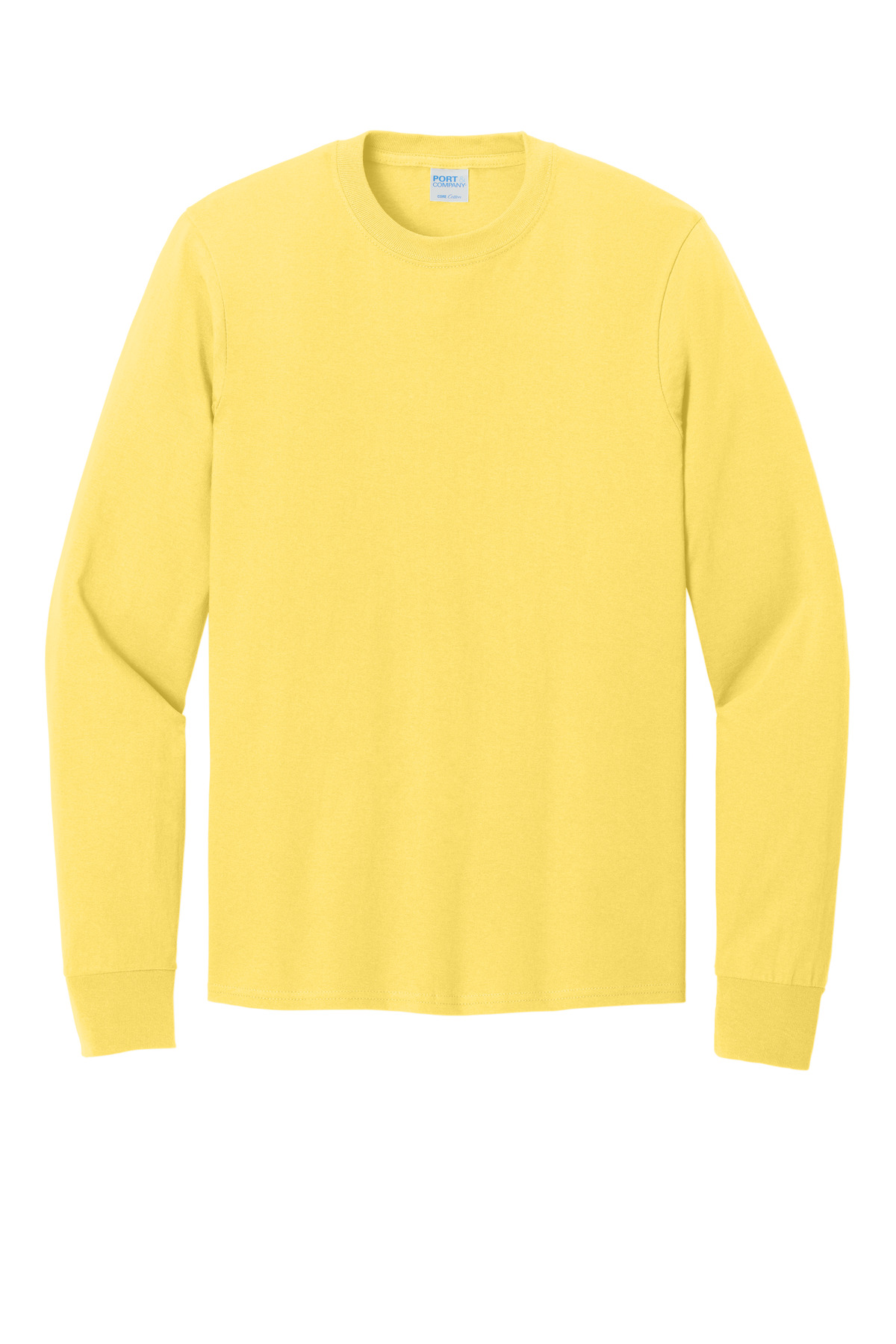 Port & Co Long Sleeve Core Cotton Tee. PC54LS 142