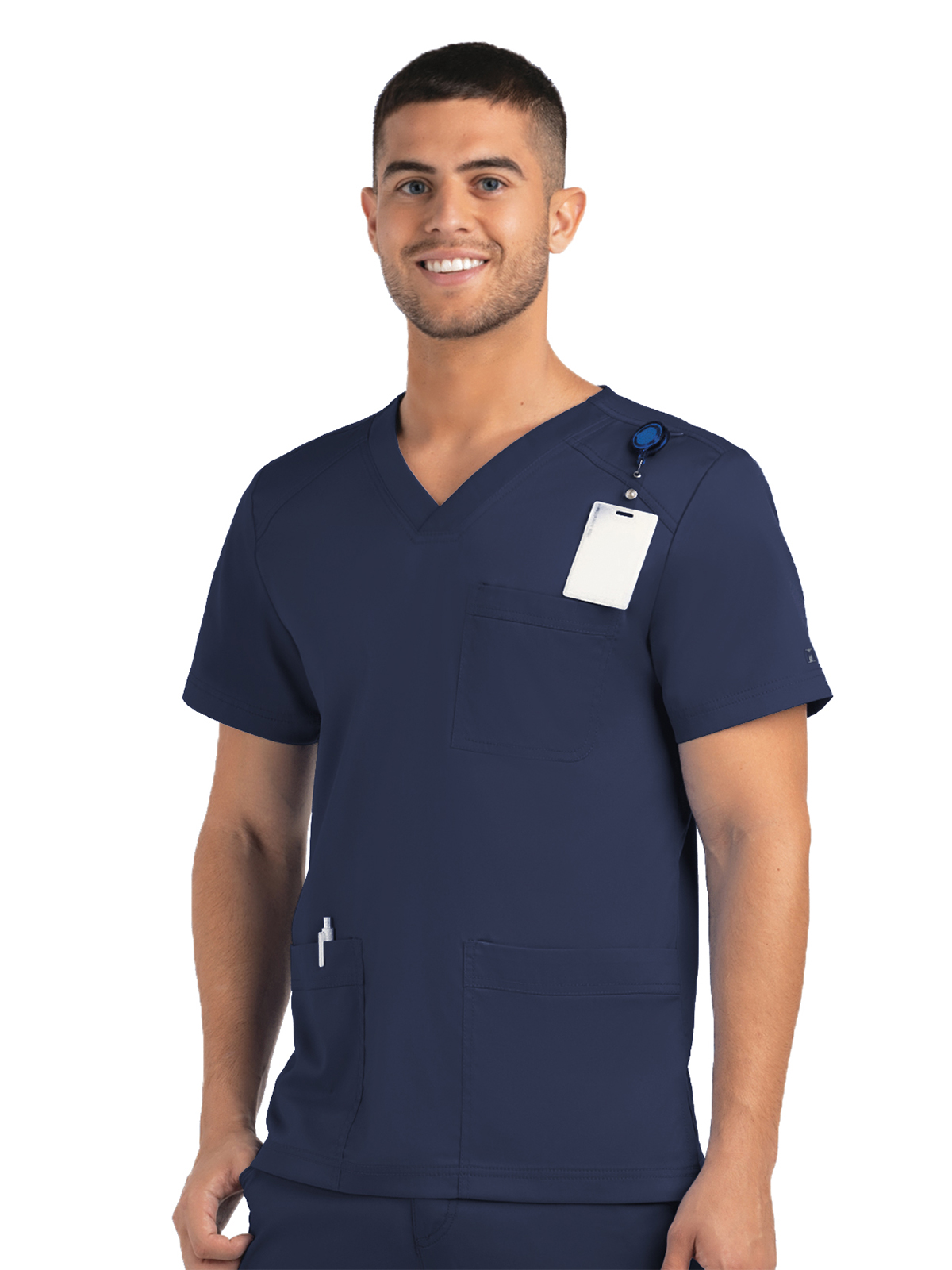 Maevn - Matrix - Men's Three-Pocket V-Neck Top 6