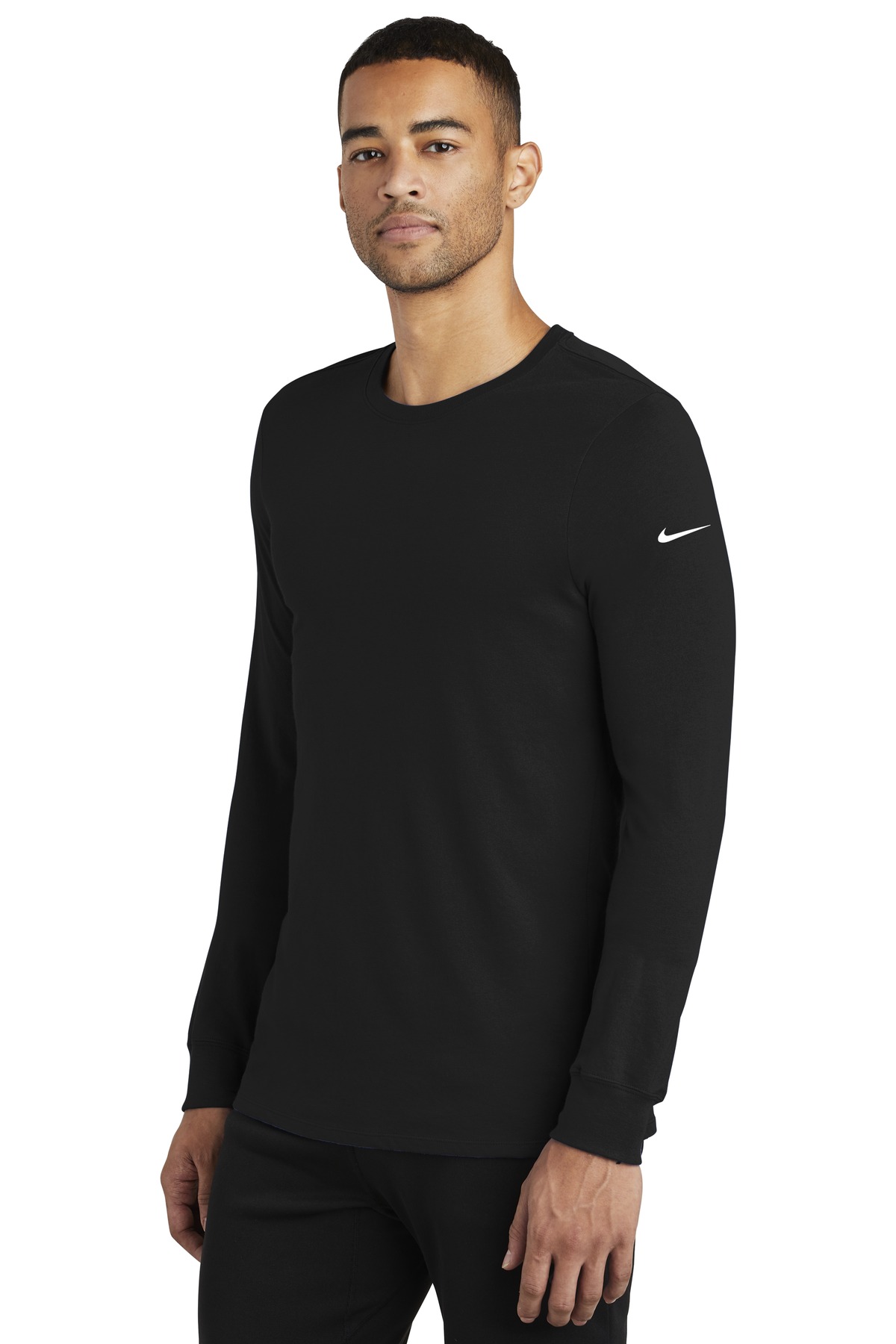 Nike® Dri-FIT Cotton/Poly Long Sleeve Tee 3