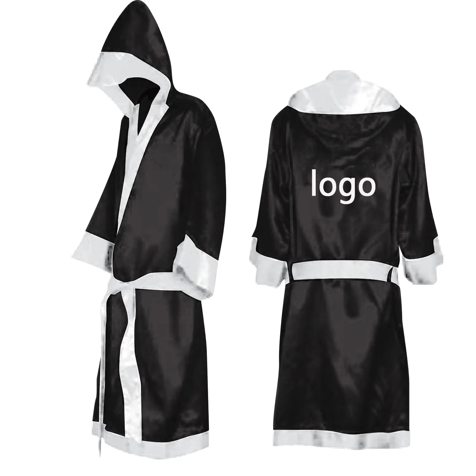 Boxing Robe With Hood 2