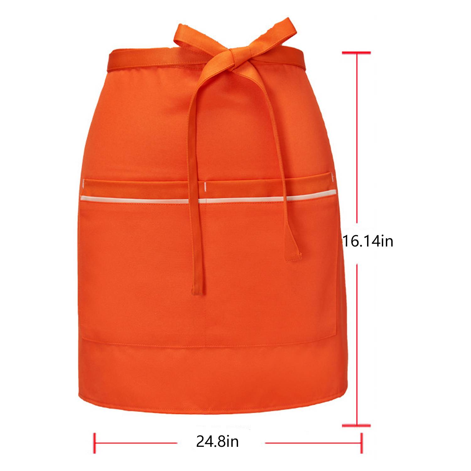 Restaurant Waiter Kitchen Chef Half Skirt Apron 5
