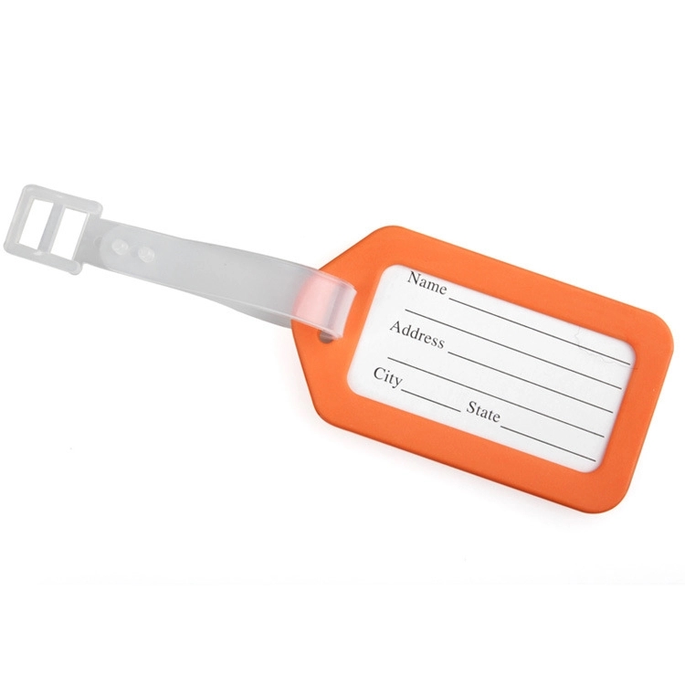 Plastic Rigid Luggage Tag Holders 4