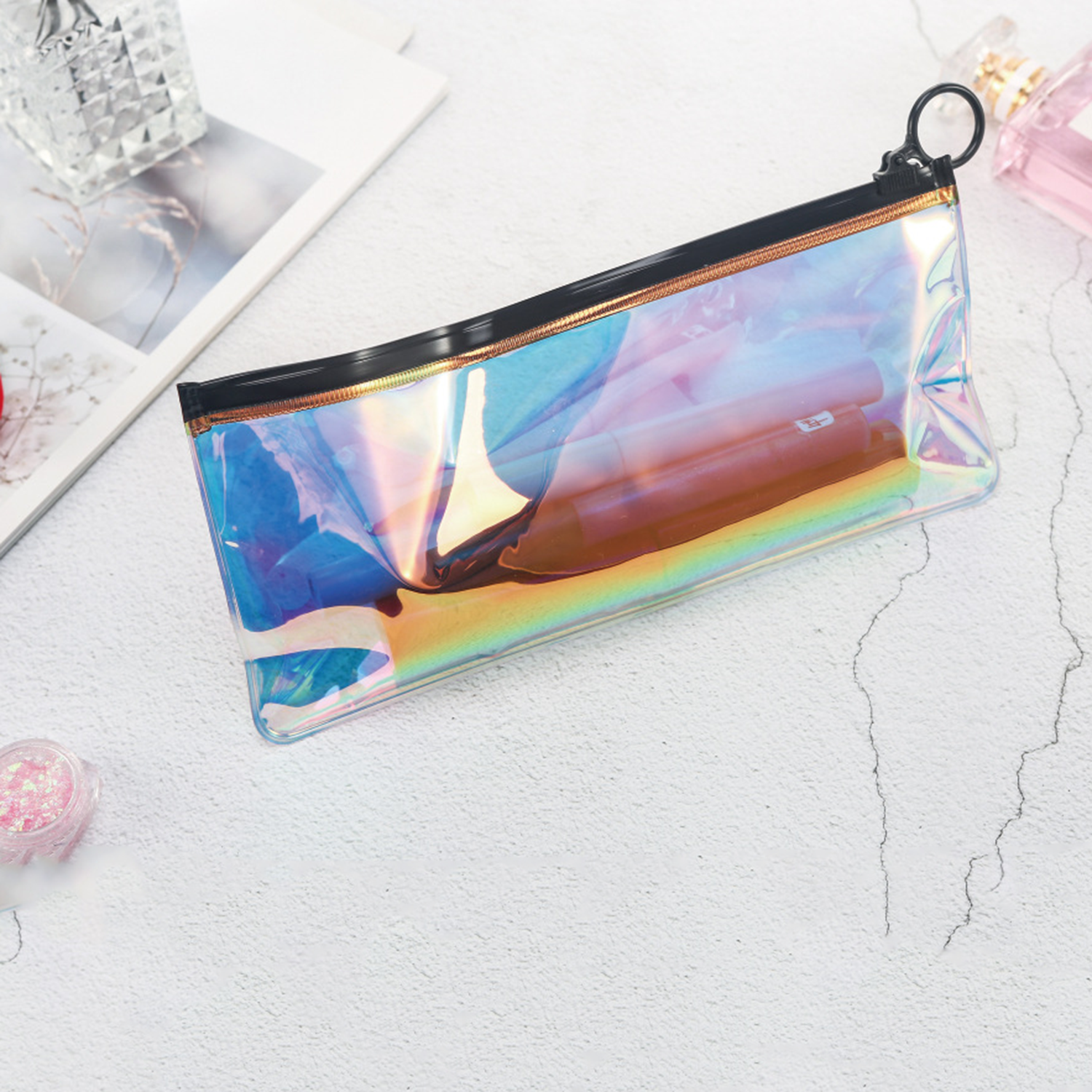 Holographic Rainbow Cosmetic Bag 5