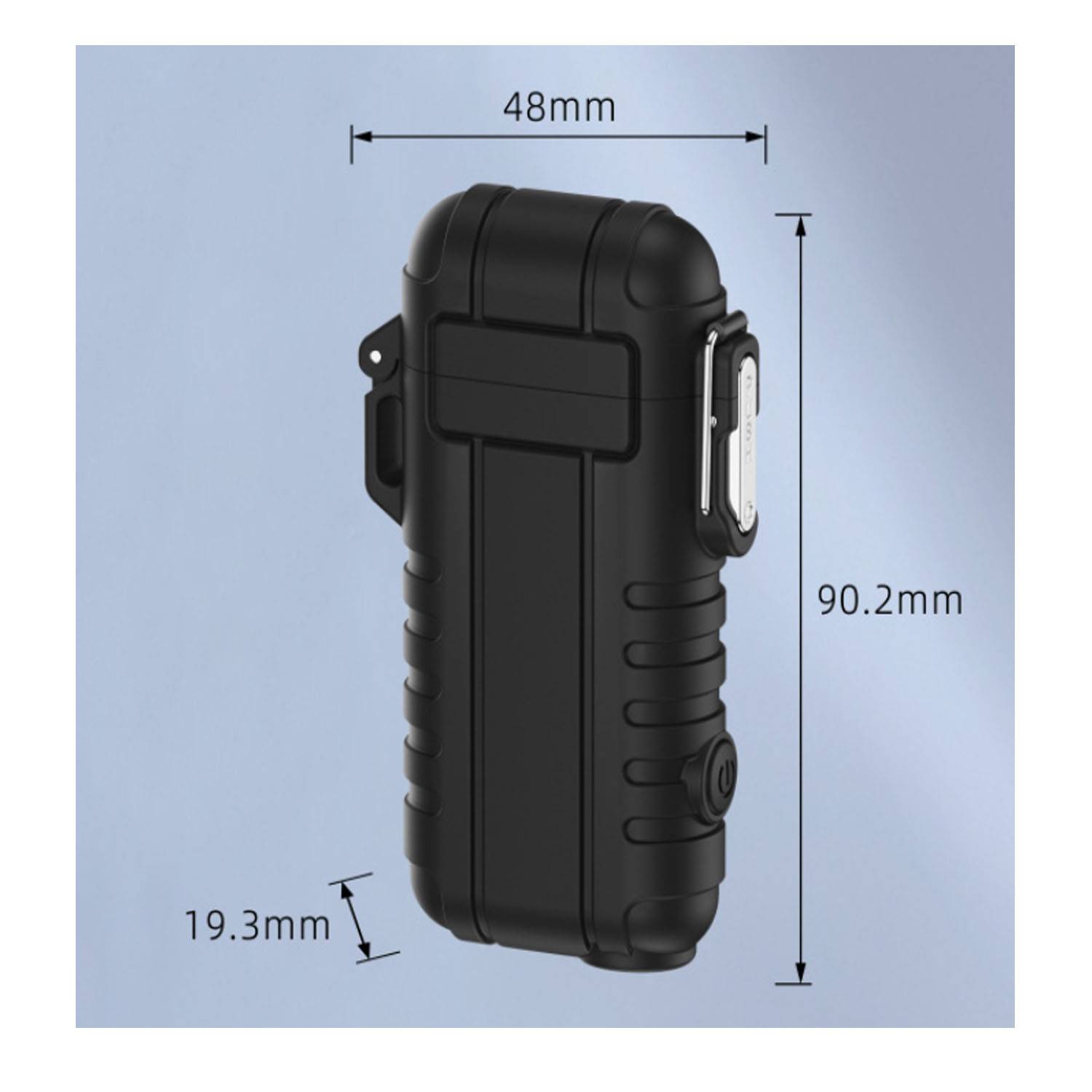 Waterproof Torch Lighter w/ Safety Lanyard 2