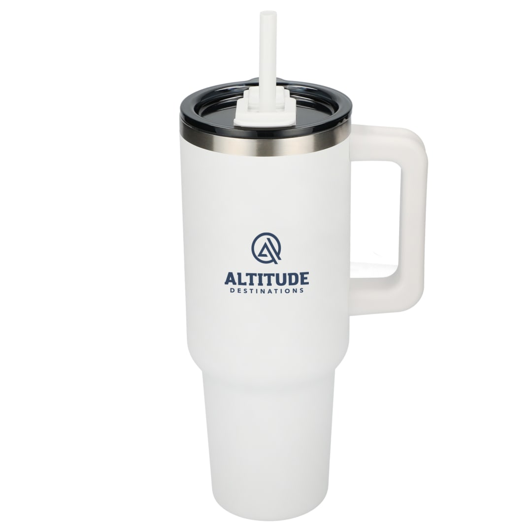 Pinnacle Recycled Travel Tumbler with Straw 40oz 115