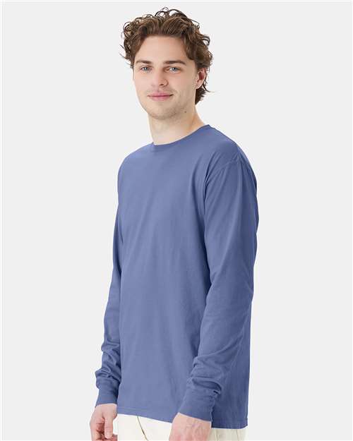 Unisex Garment-Dyed Long Sleeve T-Shirt - GDH200 156