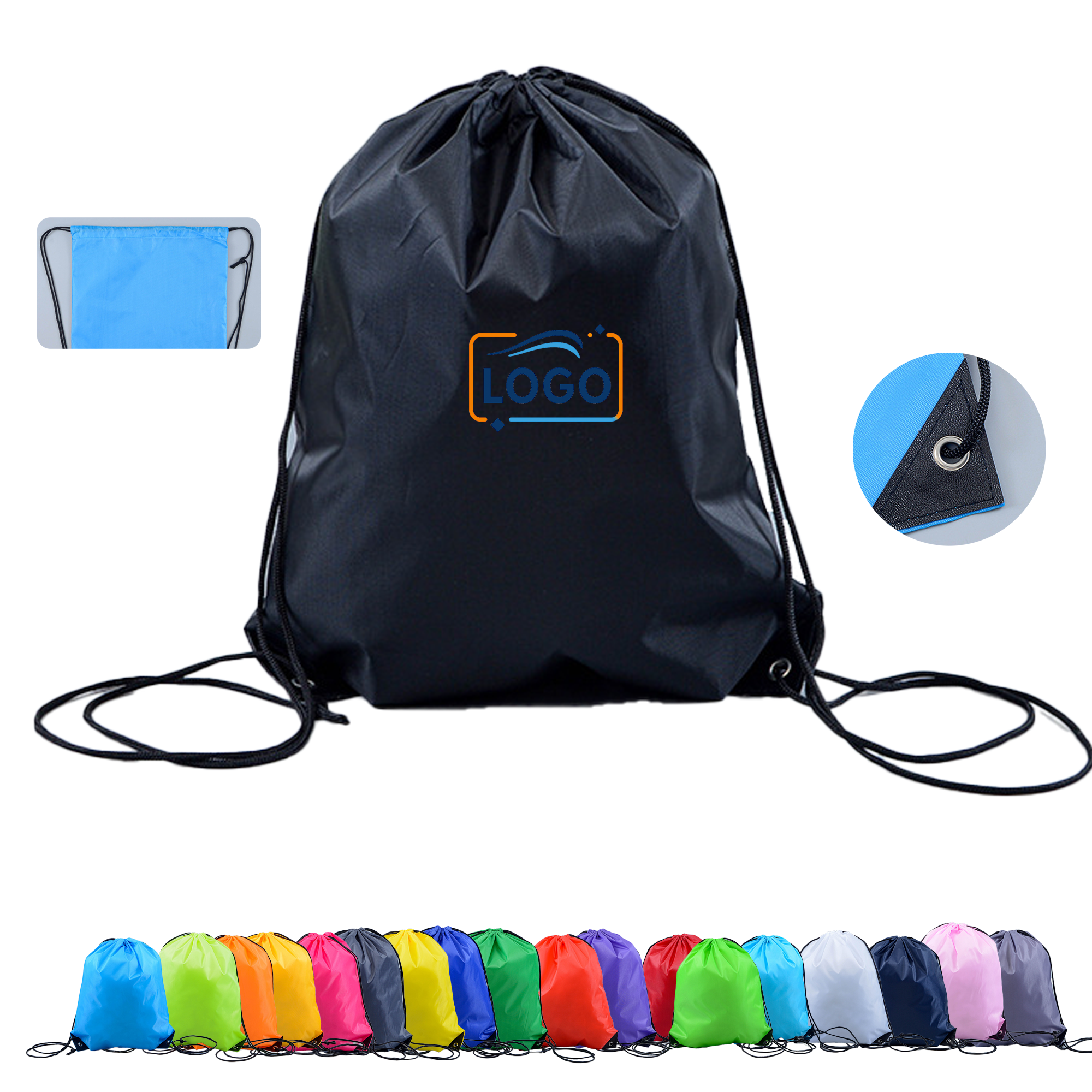 Lightweight 210D Polyester Sports Backpack ?C Multi-Color Options 2