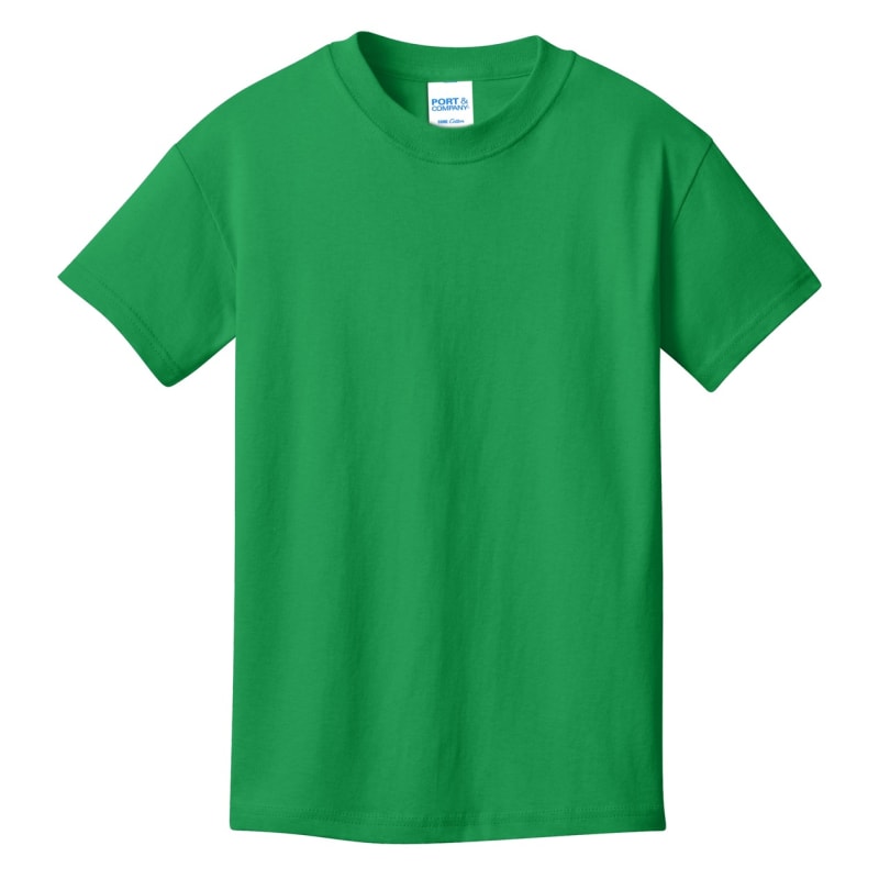 Port & Company - Youth Core Cotton Tee. 139