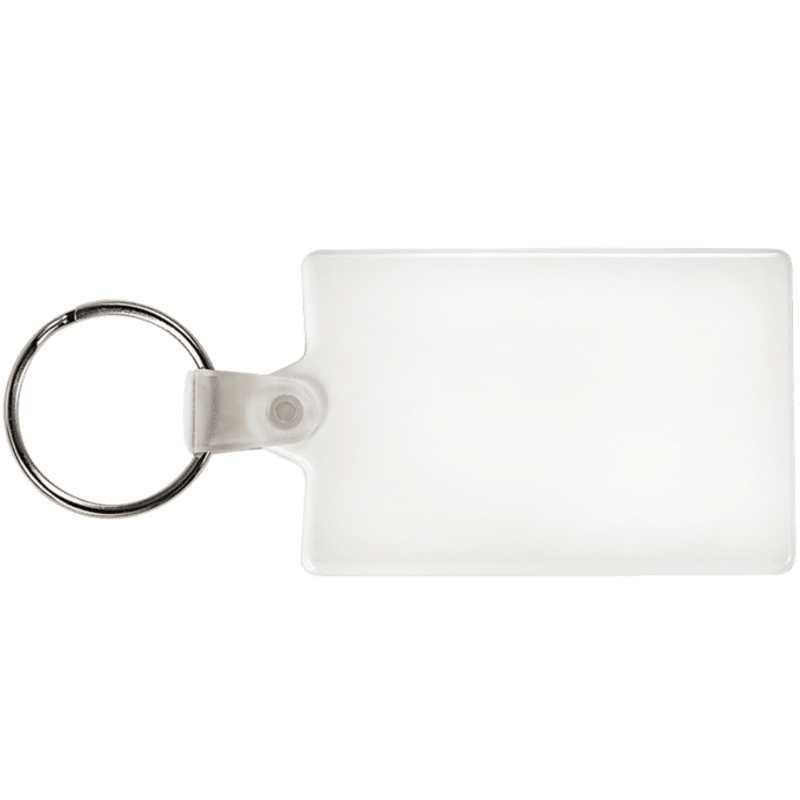Rectangle Soft Plastic Keychains 26