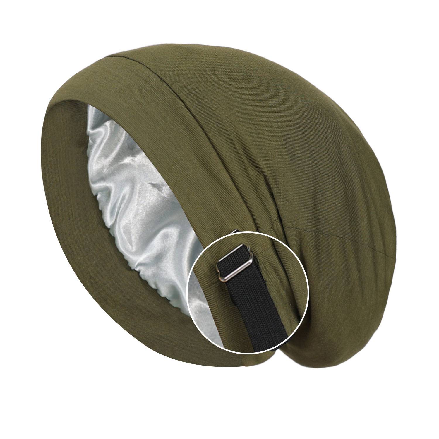 Beanie Hat Satin Bonnet 8