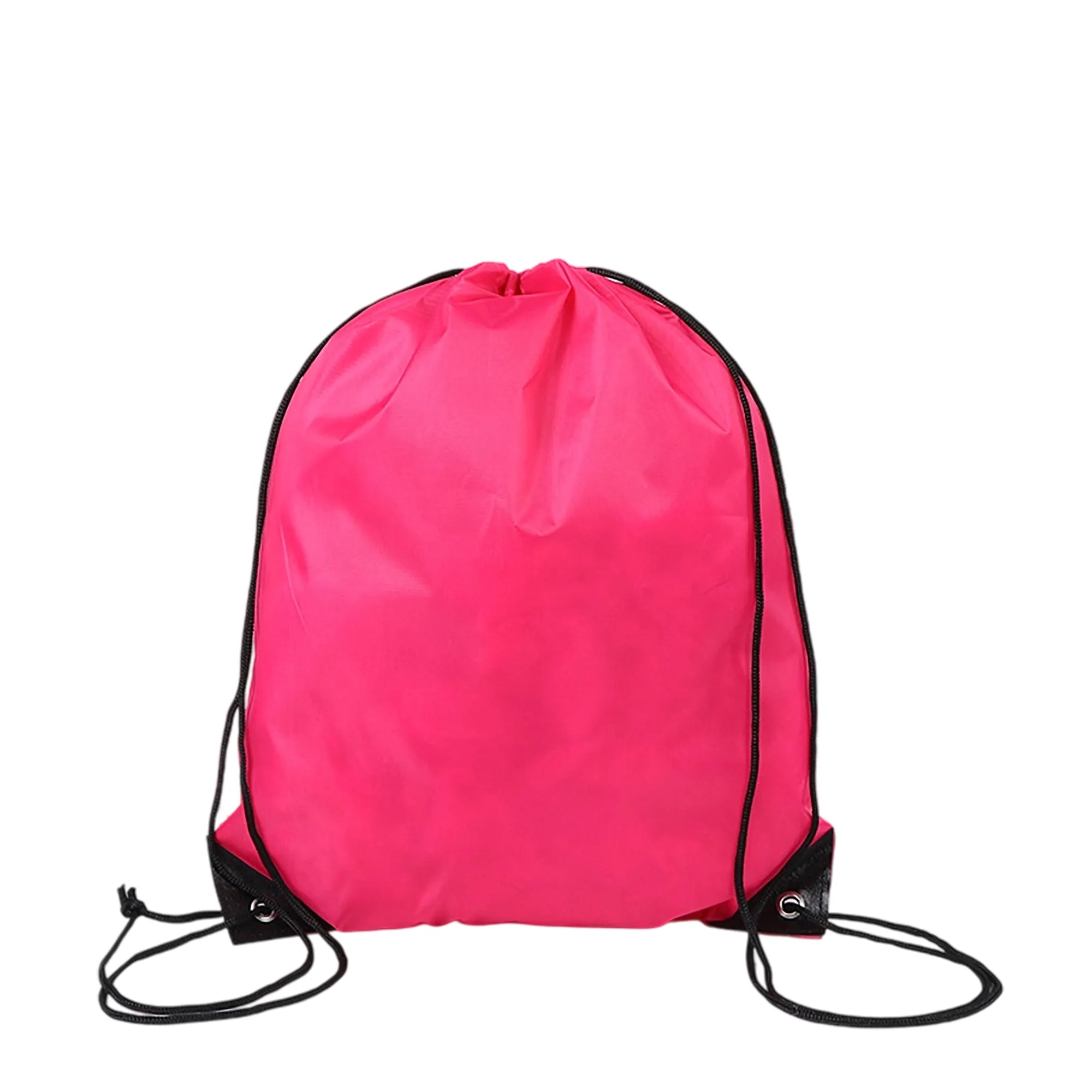 Reinforced Polyester Drawstring Backpack 13x17 16