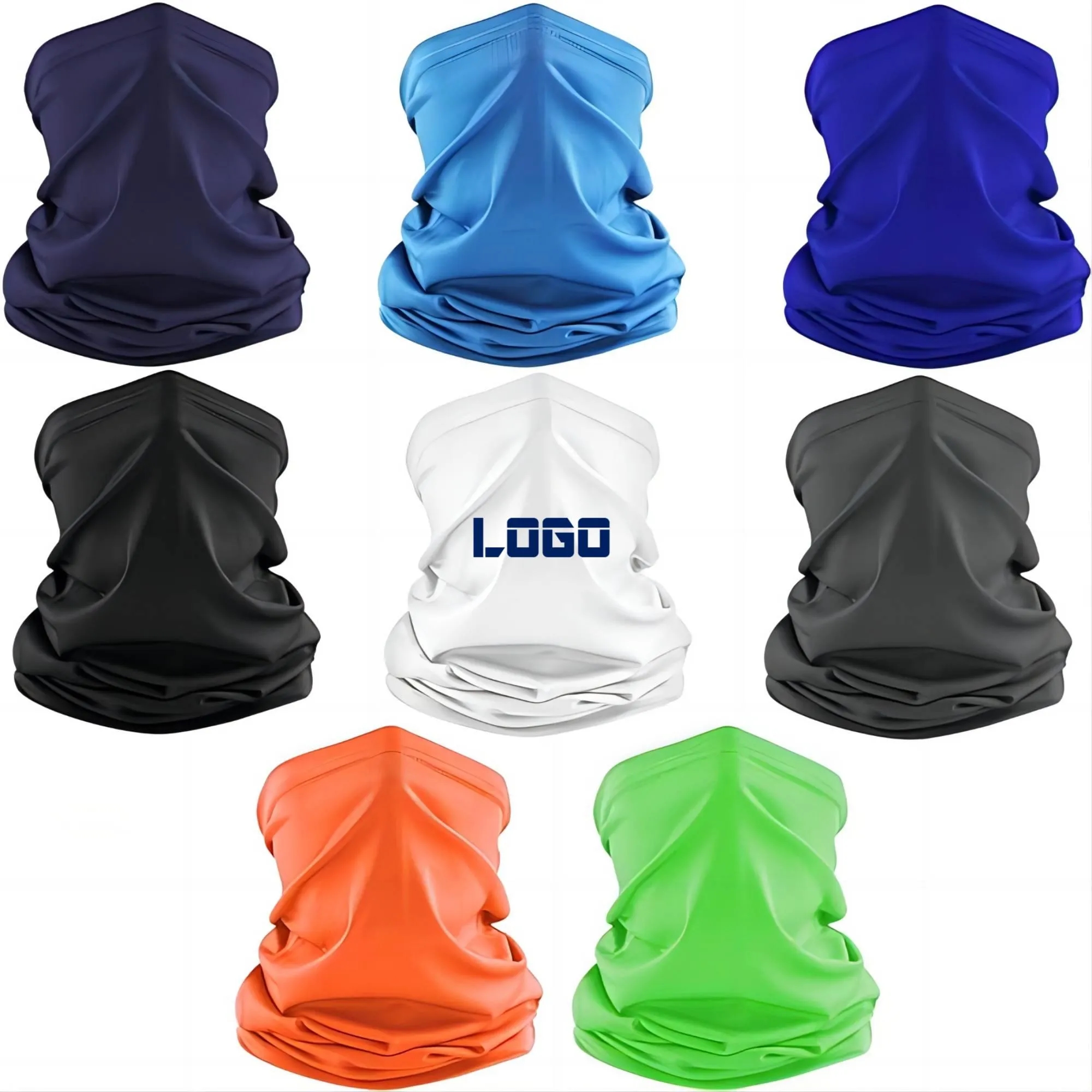Full Color Face Mask Bandanas Cooling Riding Cover