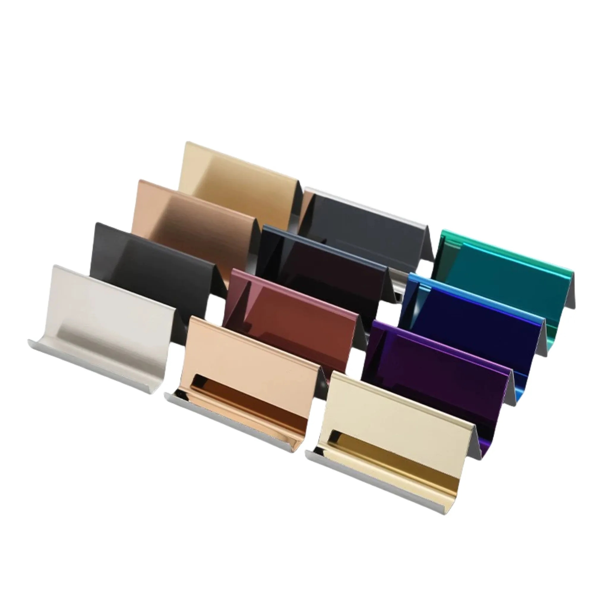 Stainless Steel Business Holder Name Card Display Stand 2
