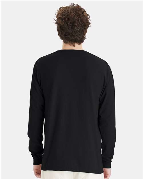 Unisex Garment-Dyed Long Sleeve T-Shirt - GDH200 245