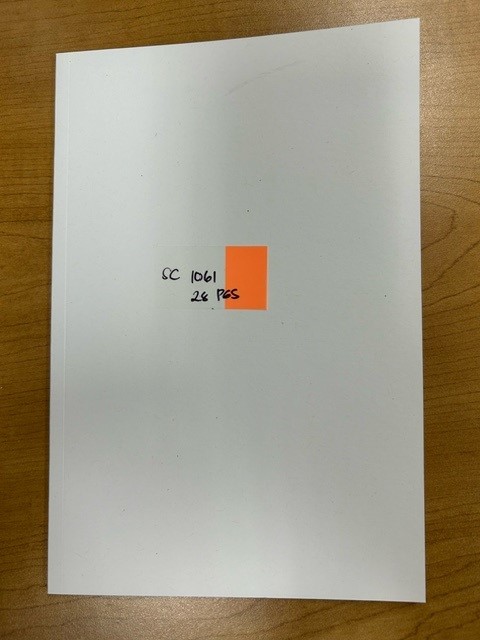 Magna Perfect Bound Notebook (5.5" X 8.25" With 28 Pages) 10