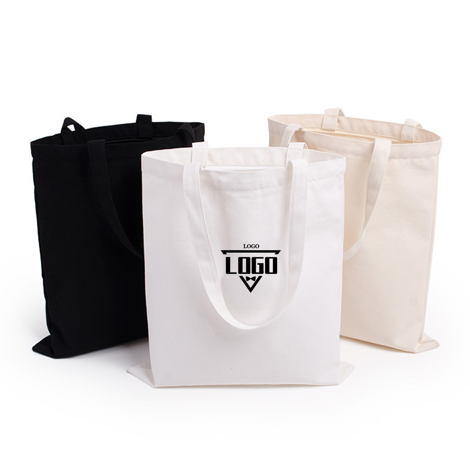 Durable 12.6 x 10.6 Inch Promotional Tote, custom tote bag with logo imprint 2
