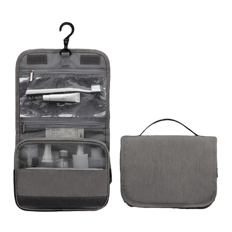PU Hanging Travel Toiletry Bag & Makeup Cosmetic Organizer 2