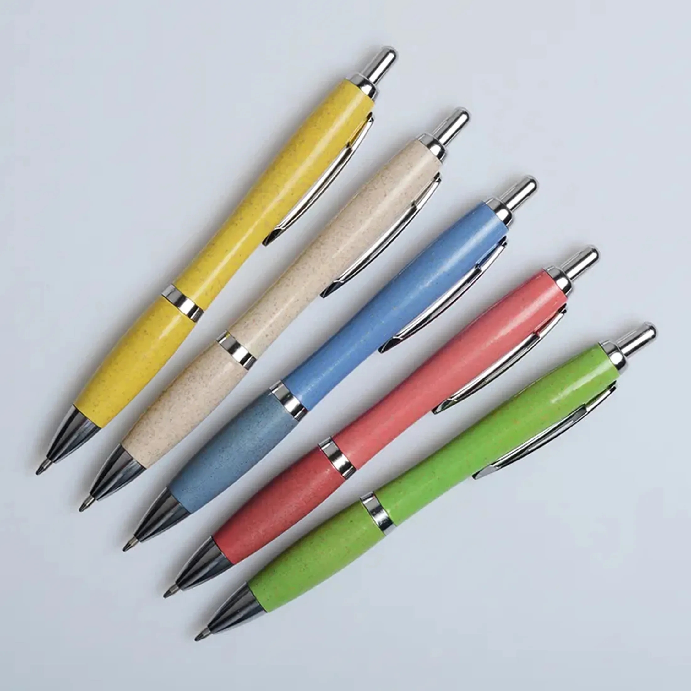 Wheat Straw Eco Ballpoint Pen 3